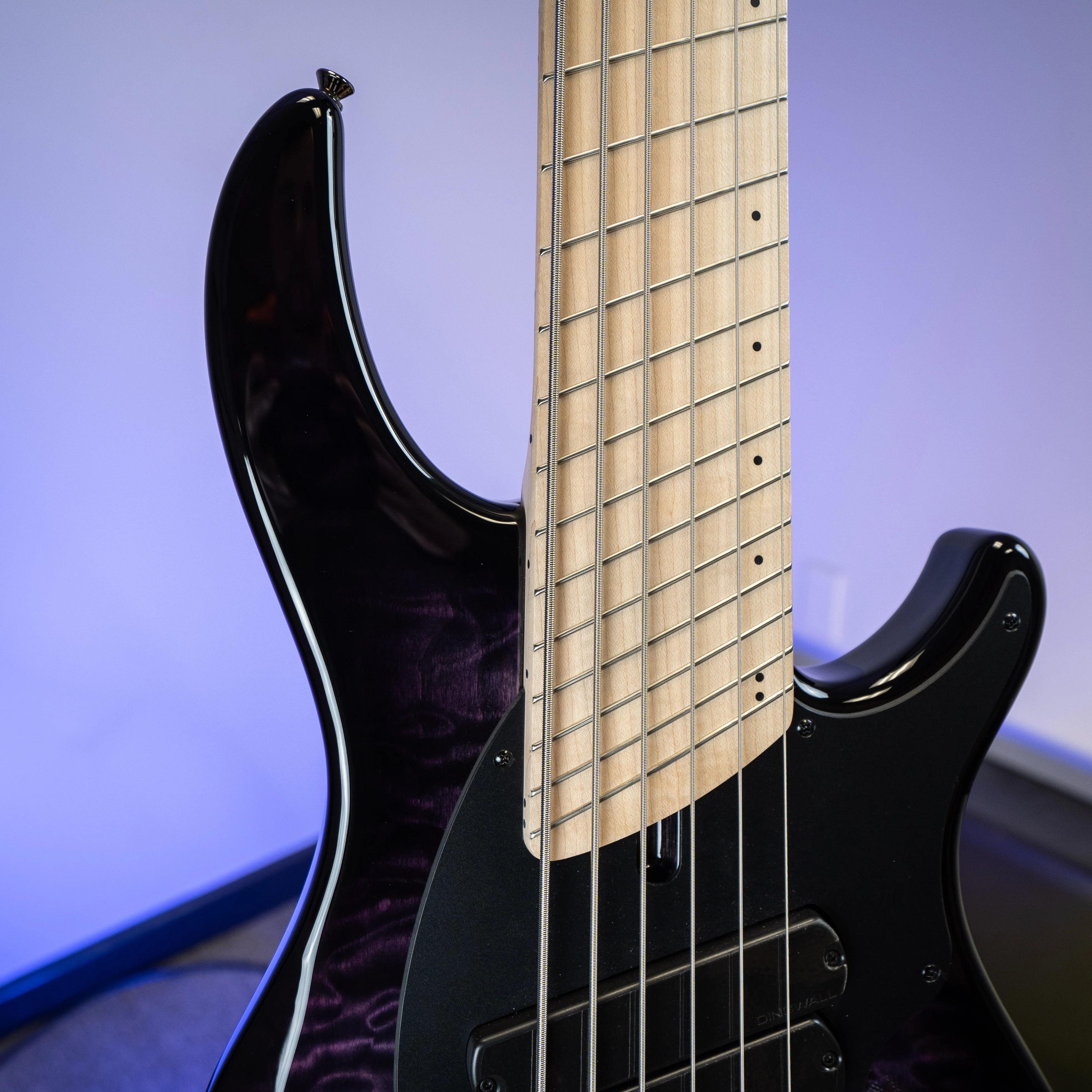 Dingwall 10th Anniversary Combustion 6-String 3 PUP Amethystburst Maple Fretboard - Image 3