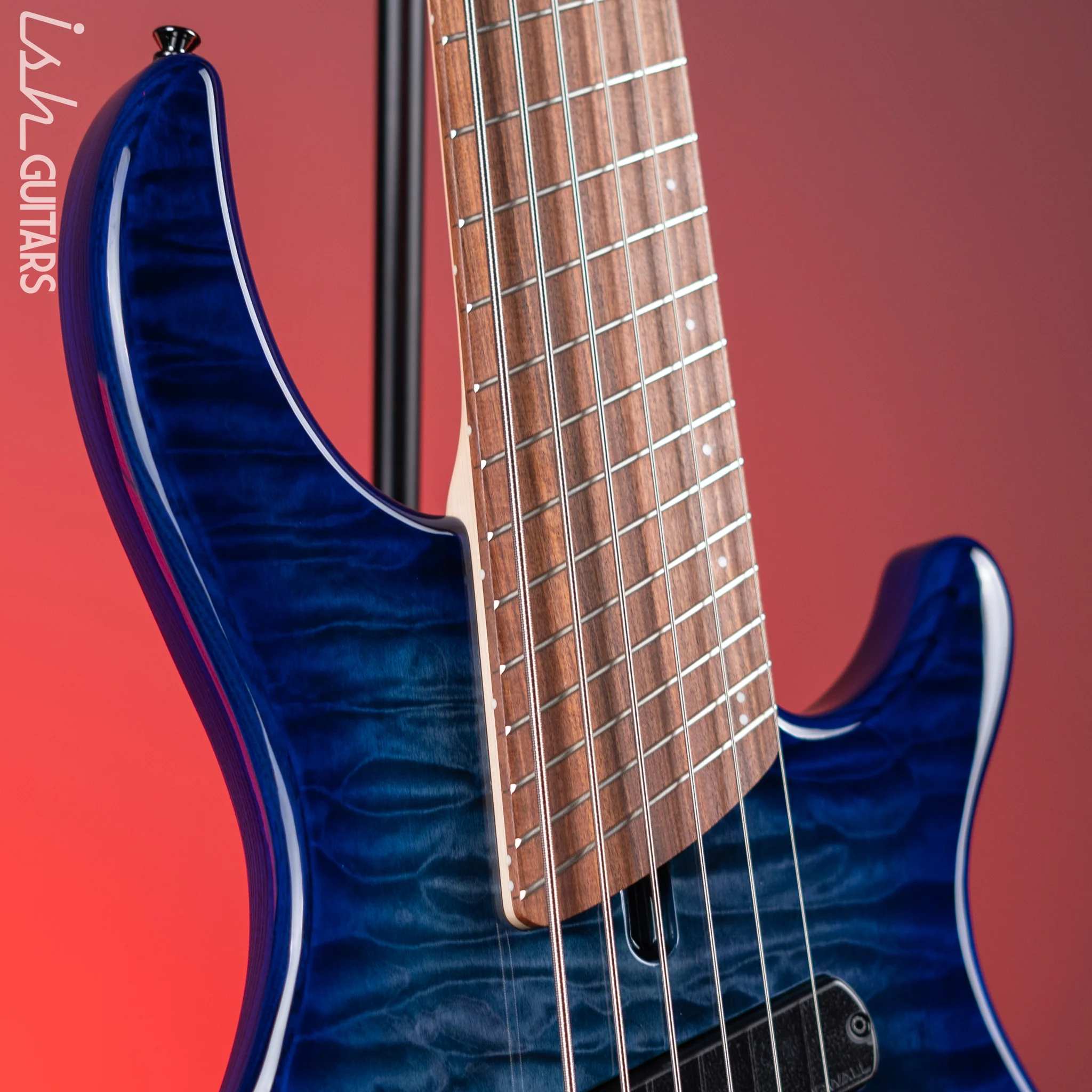 Dingwall Combustion 6-String Bass Indigoburst Pau Ferro Fretboard - Image 3