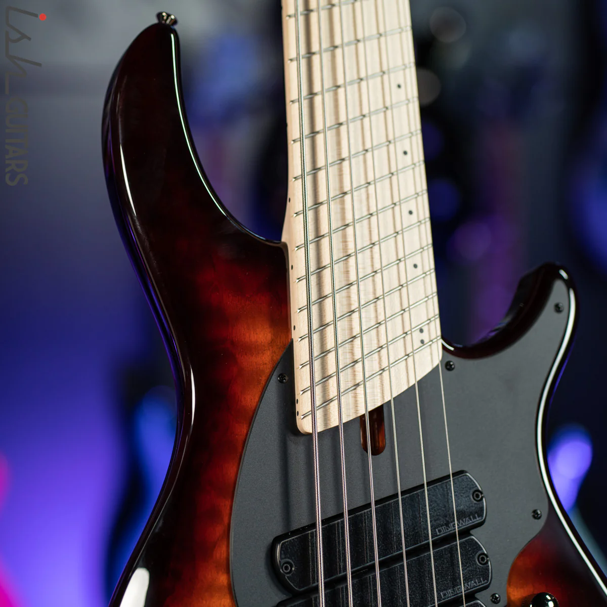 Dingwall Combustion 6-String Bass Vintage Burst - Image 3