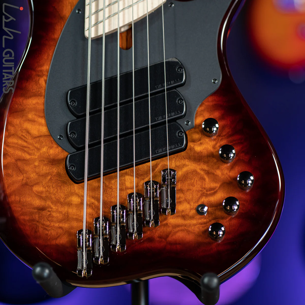 Dingwall Combustion 6-String Bass Vintageburst - Image 4