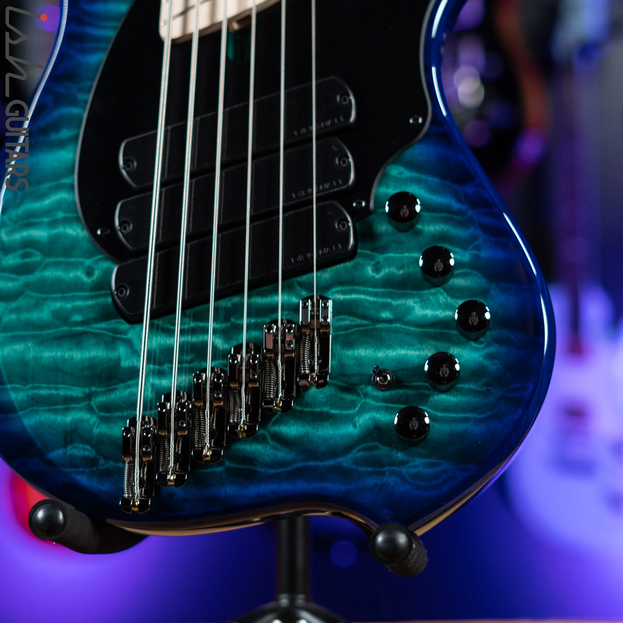Dingwall Combustion 6-String Bass Whalepoolburst - Image 4