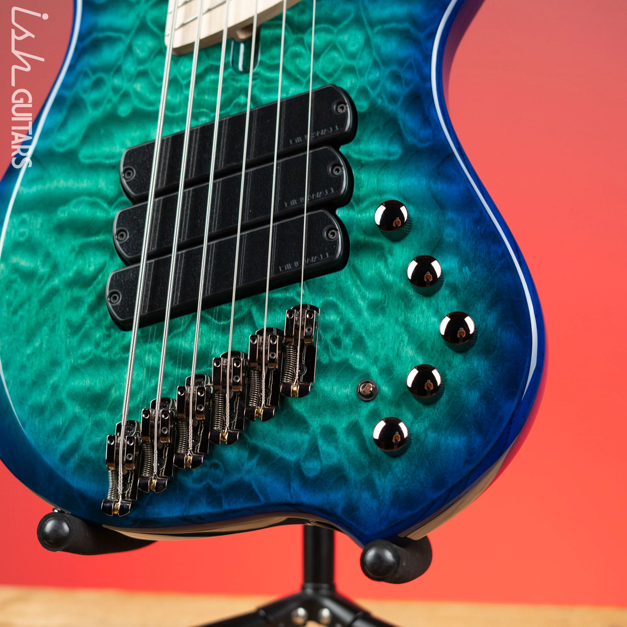 Dingwall Combustion 6-String Bass Whalepoolburst - Image 4