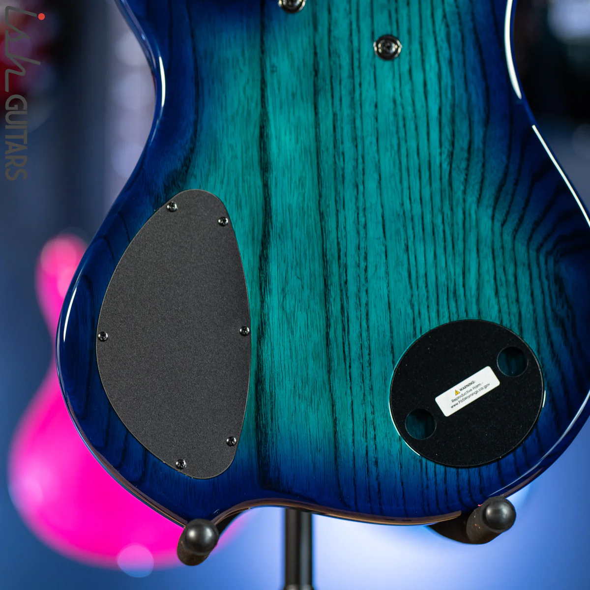 Dingwall Combustion 6-String Bass Whalepoolburst Pao Ferro Fretboard - Image 8