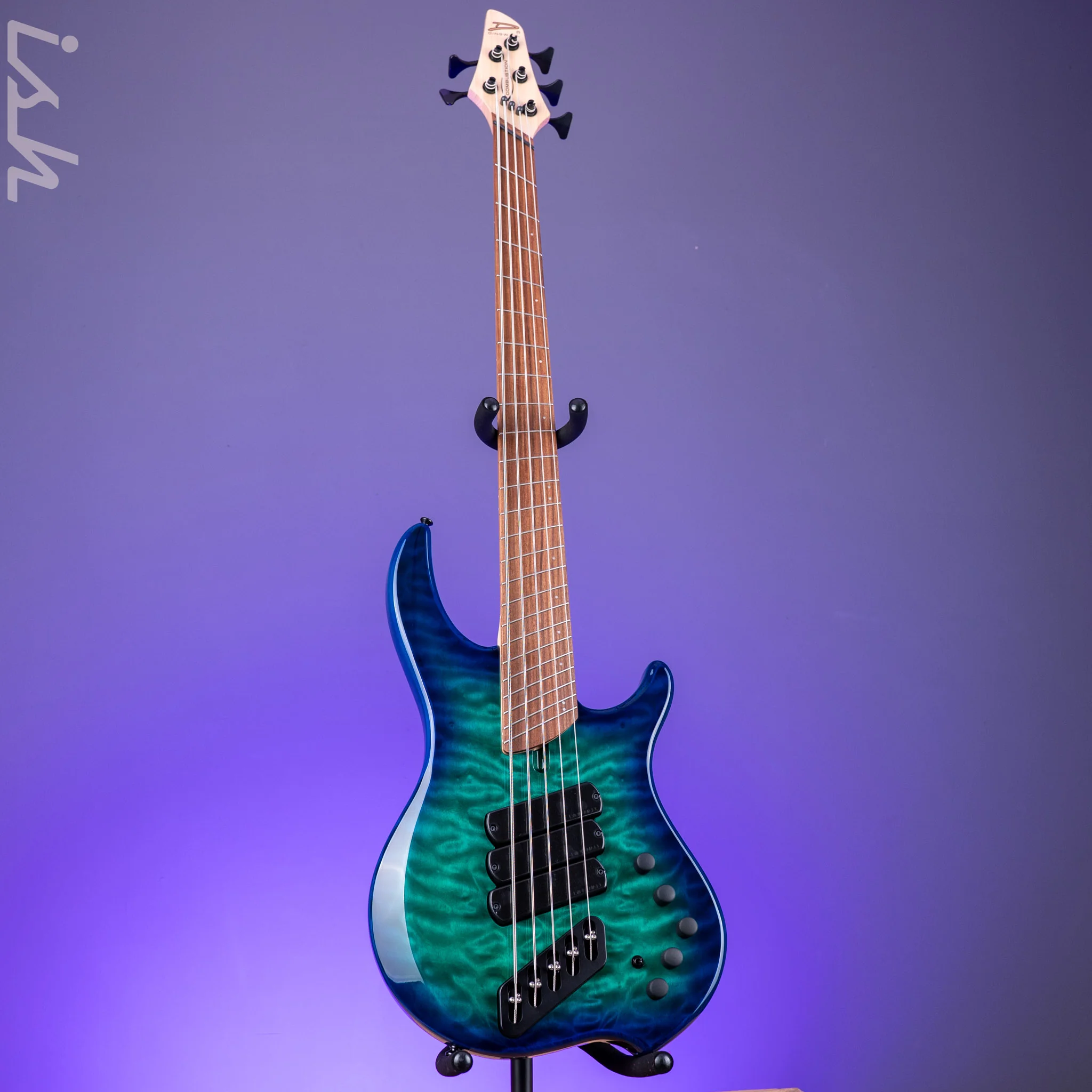 Dingwall Combustion 5-String Bass Whalepoolburst Pau Ferro Fretboard - Image 2