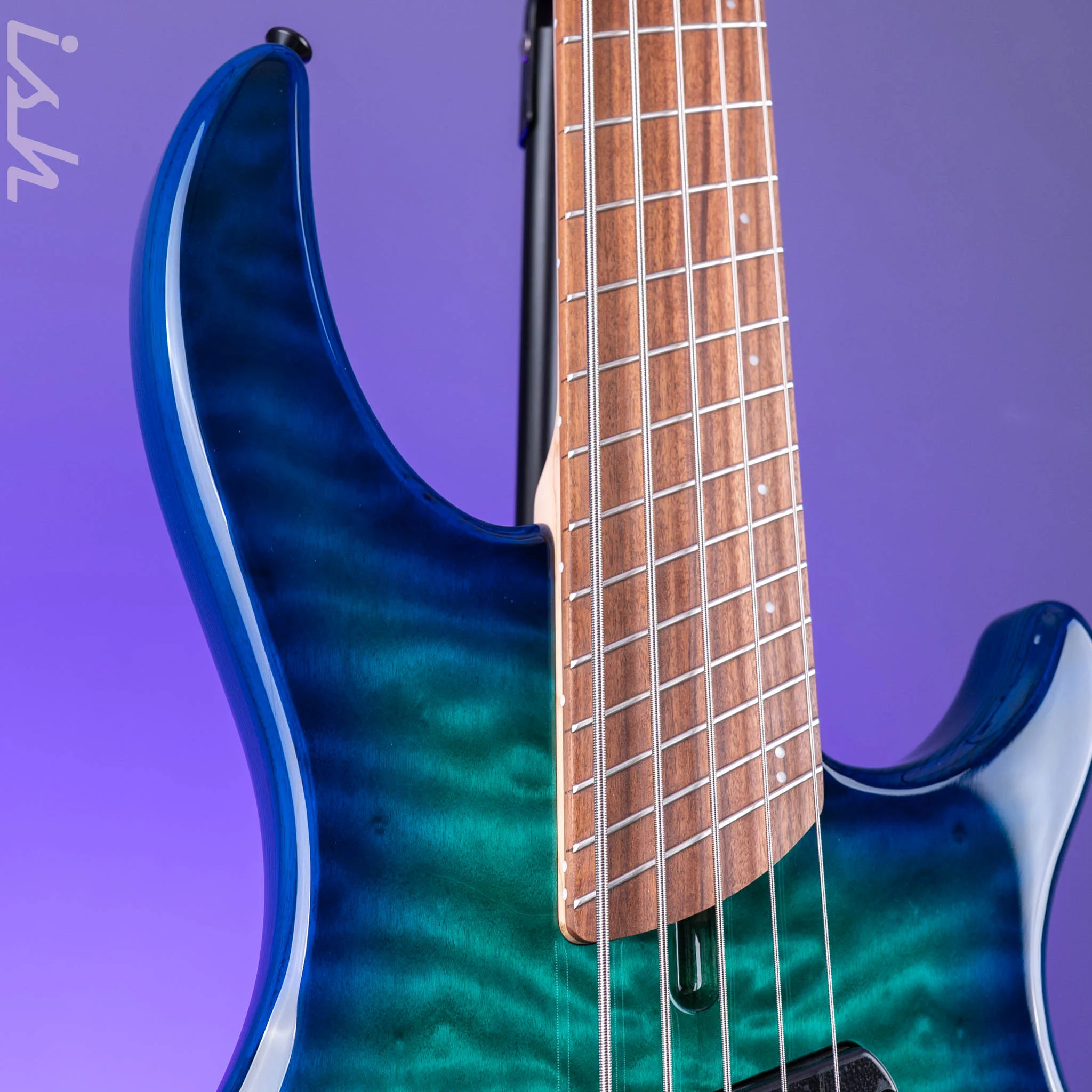 Dingwall Combustion 5-String Bass Whalepoolburst Pau Ferro Fretboard - Image 4