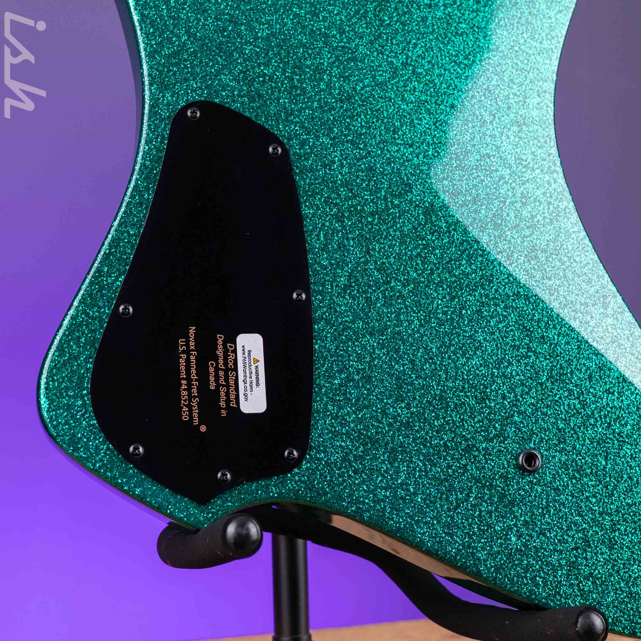 Dingwall D-Roc 4-String Bass Gloss Metalflake Aquamarine - Image 11