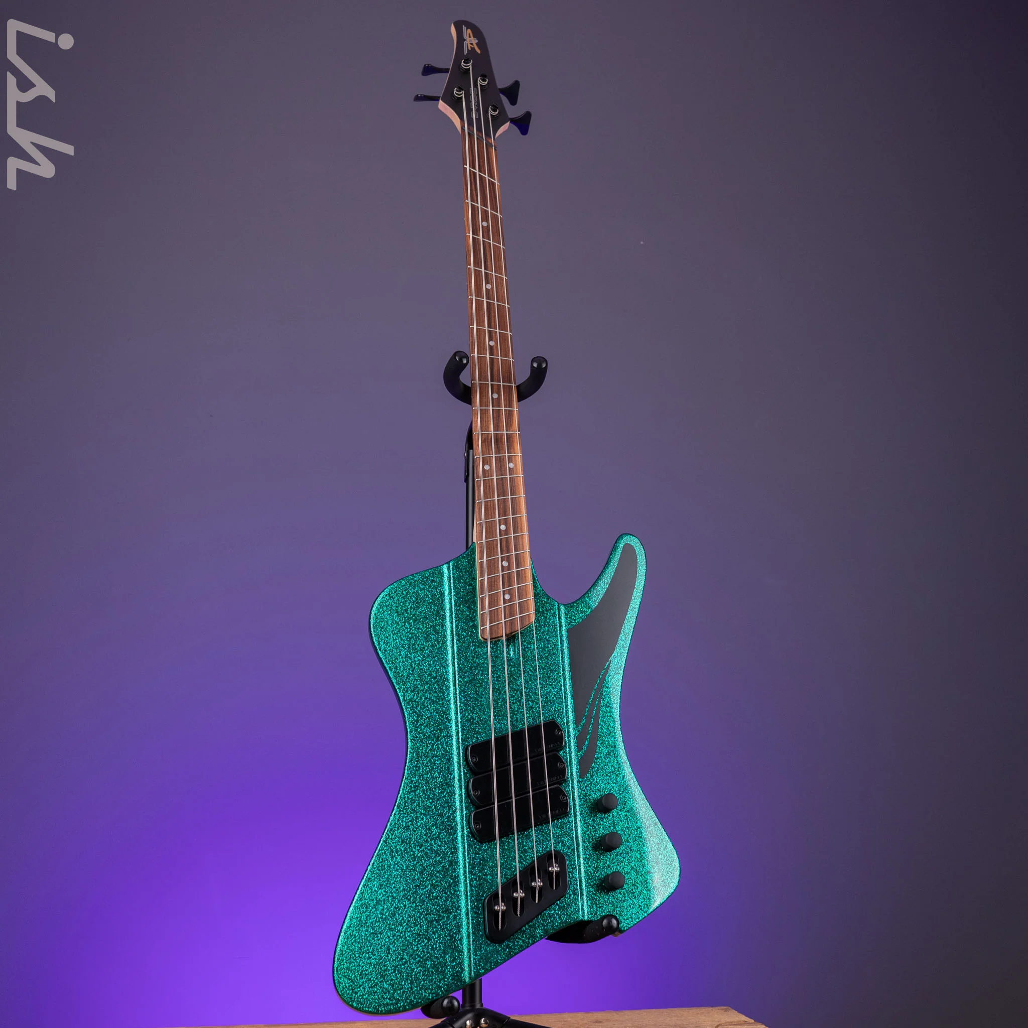 Dingwall D-Roc 4-String Bass Gloss Metalflake Aquamarine - Image 2
