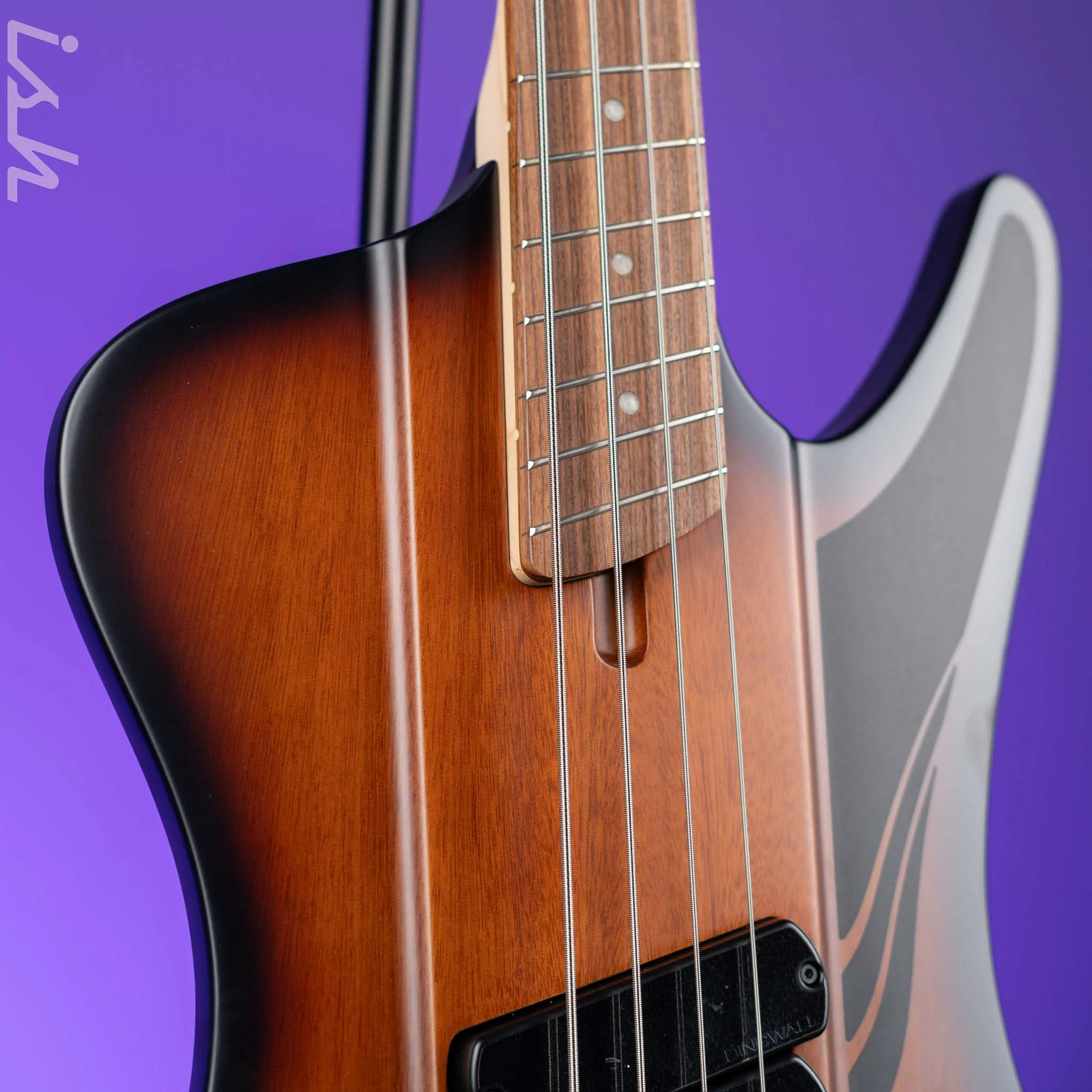Dingwall D-Roc 4-String Bass Guitar Vintageburst Demo - Image 3