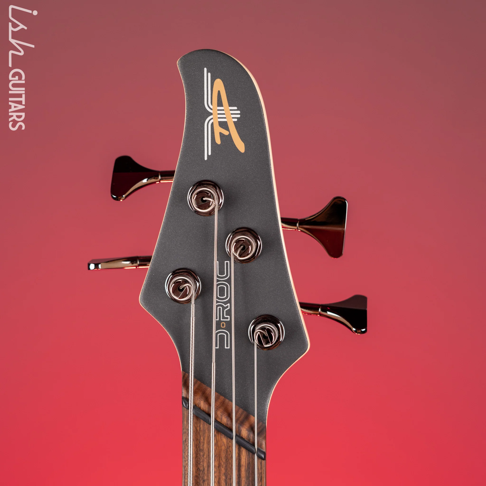Dingwall D-Roc 4-String Bass Matte Metallic Black - Image 5