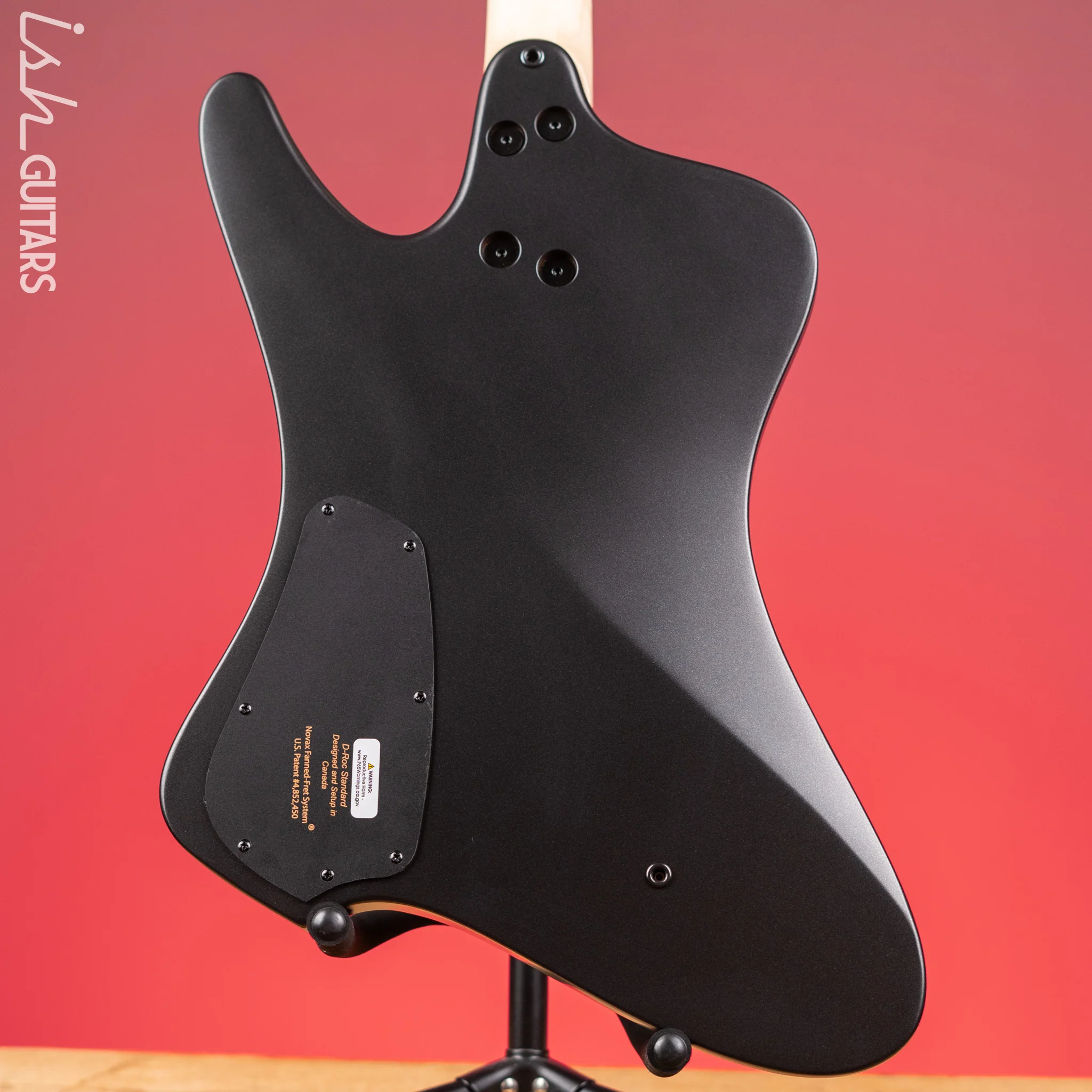 Dingwall D-Roc 4-String Bass Matte Metallic Black - Image 7