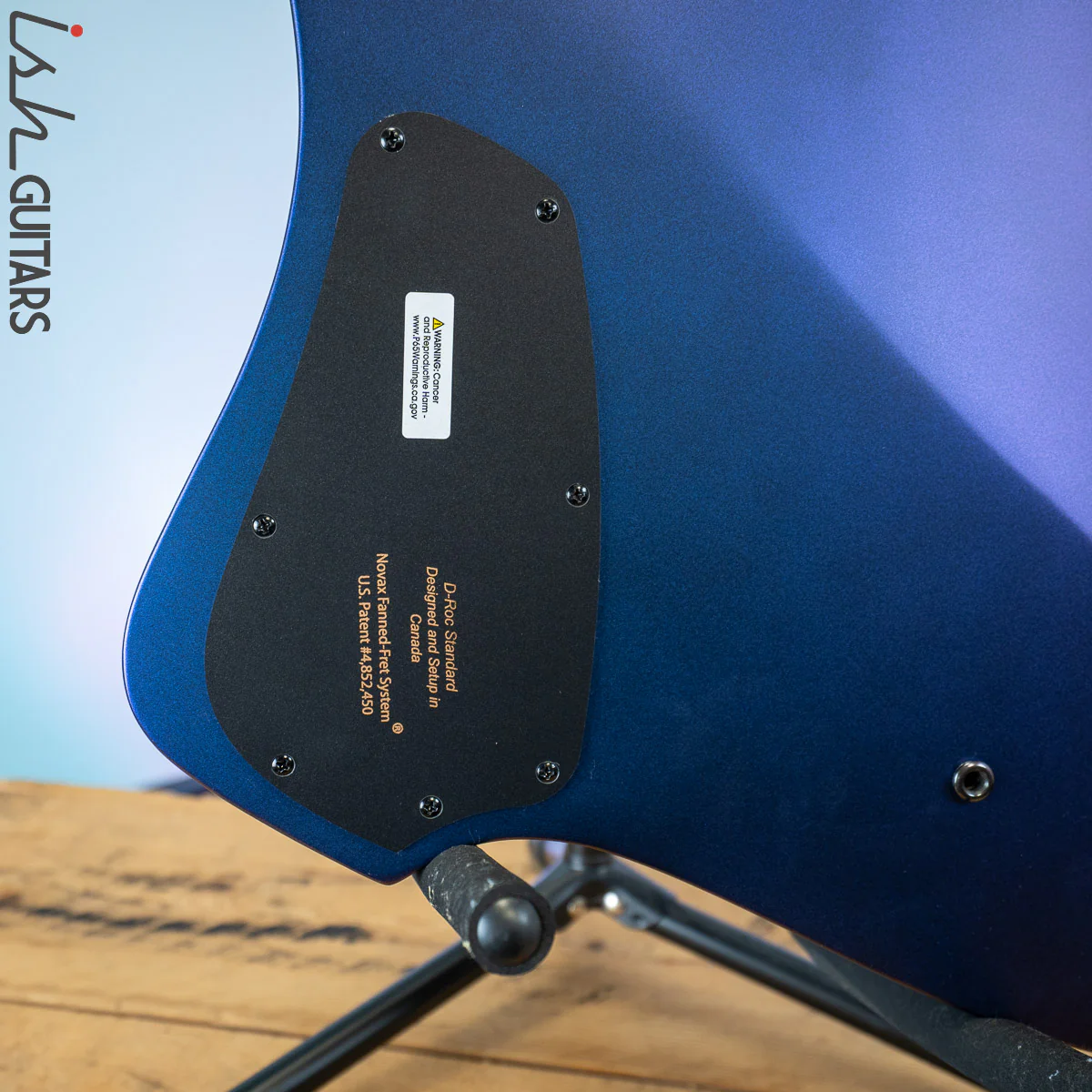 Dingwall D-ROC 4-String Standard Matte Blue to Purple Colorshift - Image 10