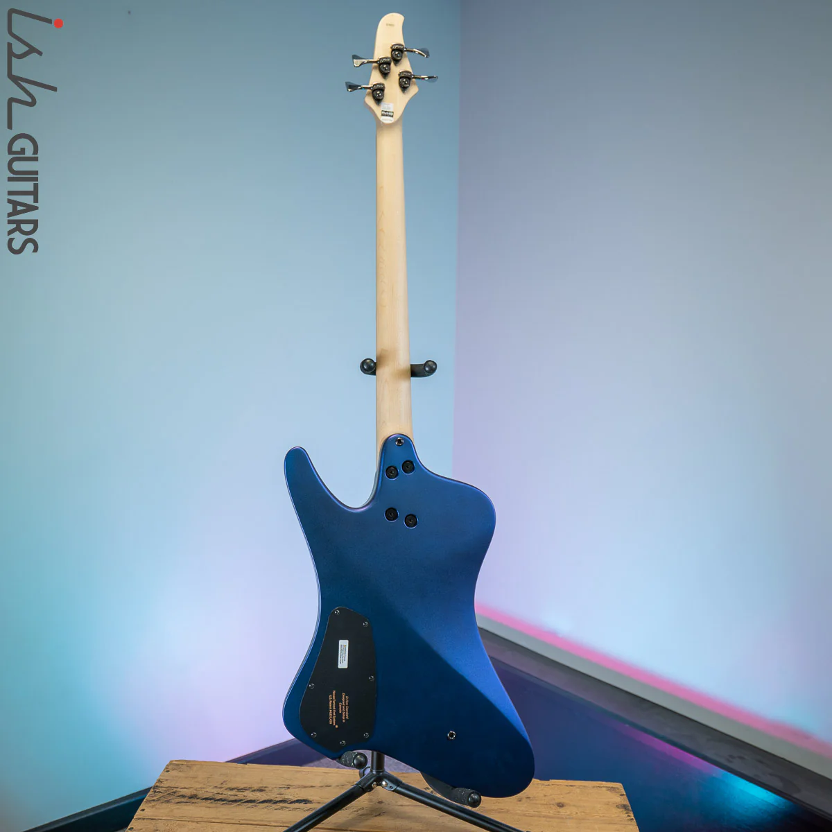 Dingwall D-ROC 4-String Standard Matte Blue to Purple Colorshift - Image 7