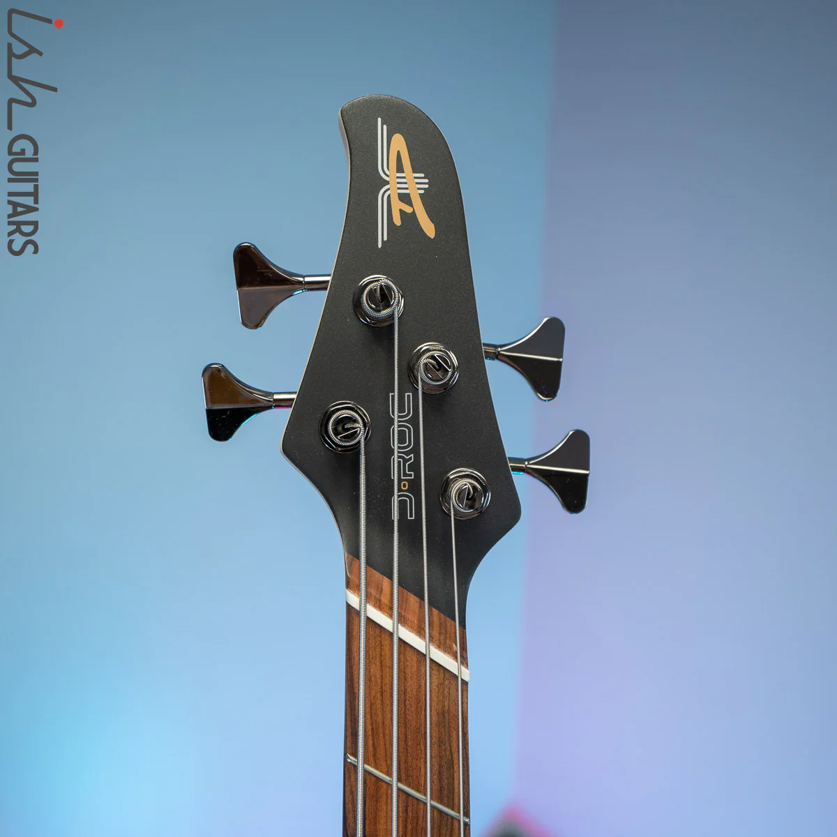 Dingwall D-ROC Standard 4-String Bass Matte Metallic Black - Image 6