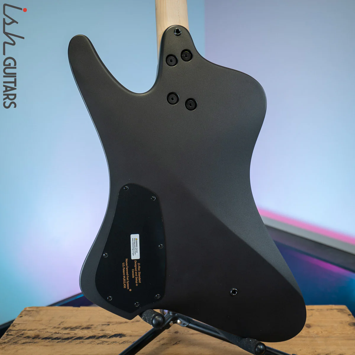 Dingwall D-ROC Standard 4-String Bass Matte Metallic Black - Image 8
