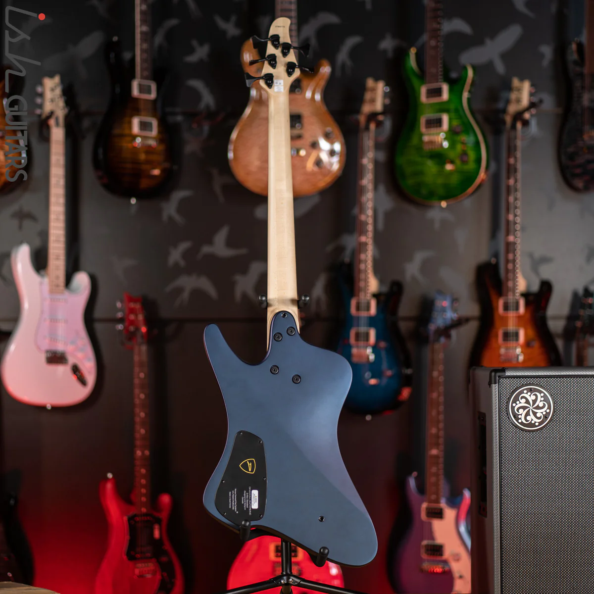 Dingwall D-Roc 5-String Bass Matte Blue to Purple Colorshift - Image 6