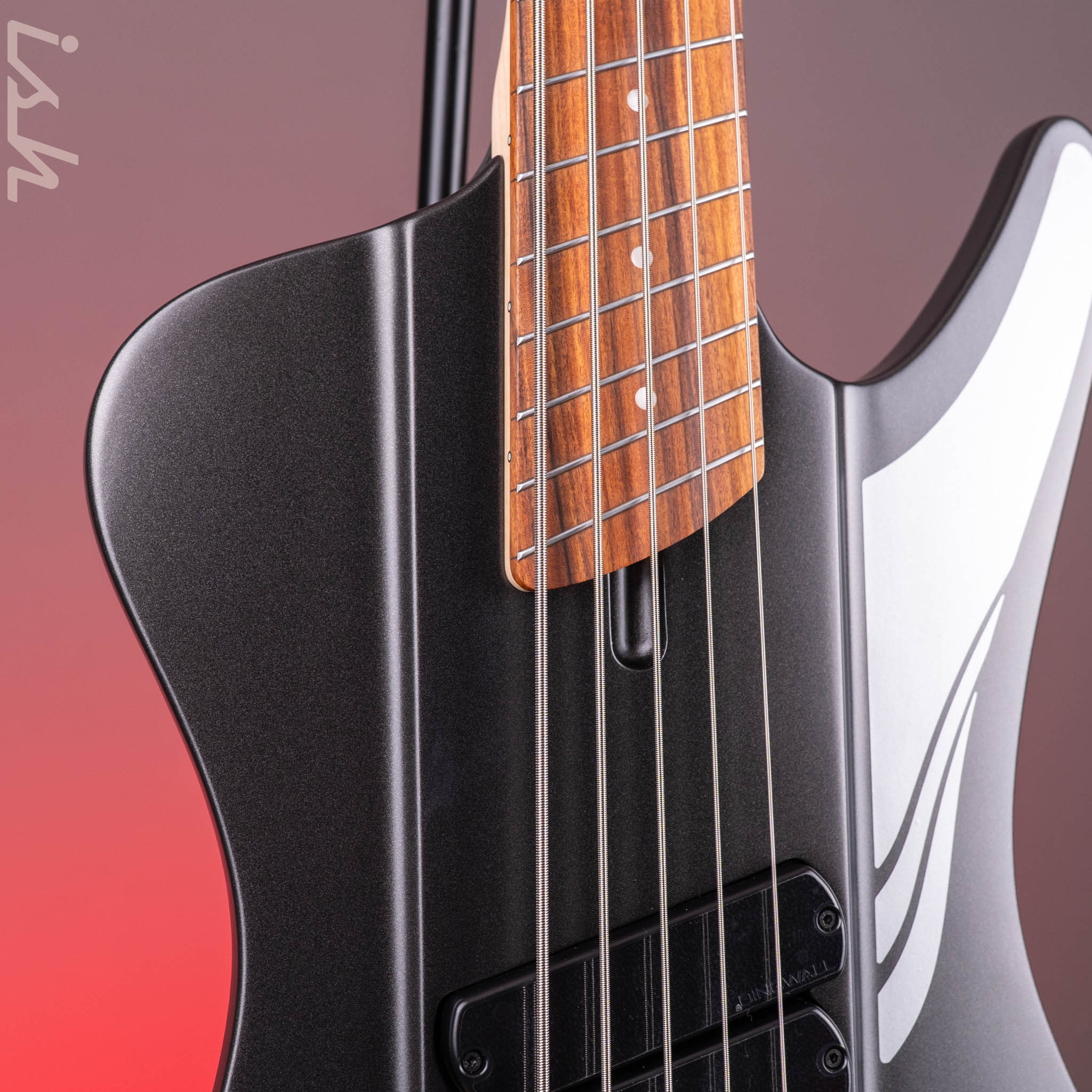 Dingwall D-Roc 5-String Bass Matte Metallic Black - Image 4