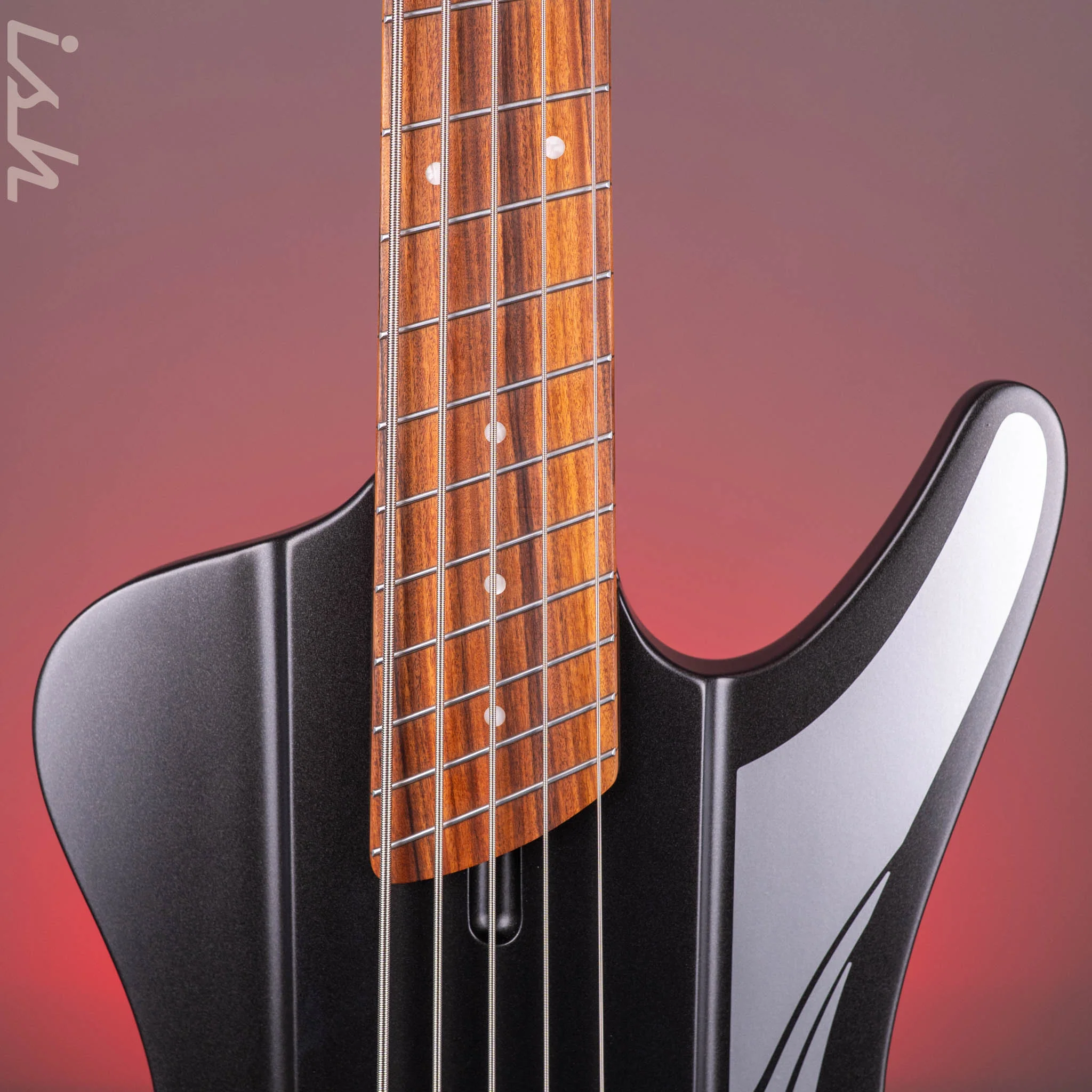 Dingwall D-Roc 5-String Bass Matte Metallic Black - Image 6