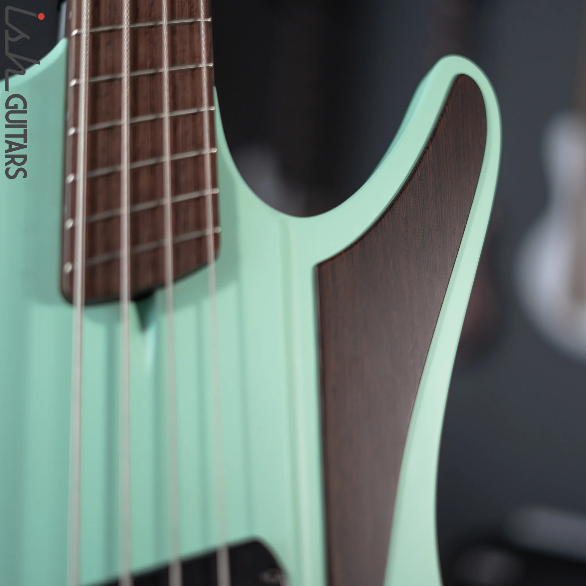 Dingwall D-Roc Custom 4-String Bass Wenge Neck Surf Green Matte - Image 4
