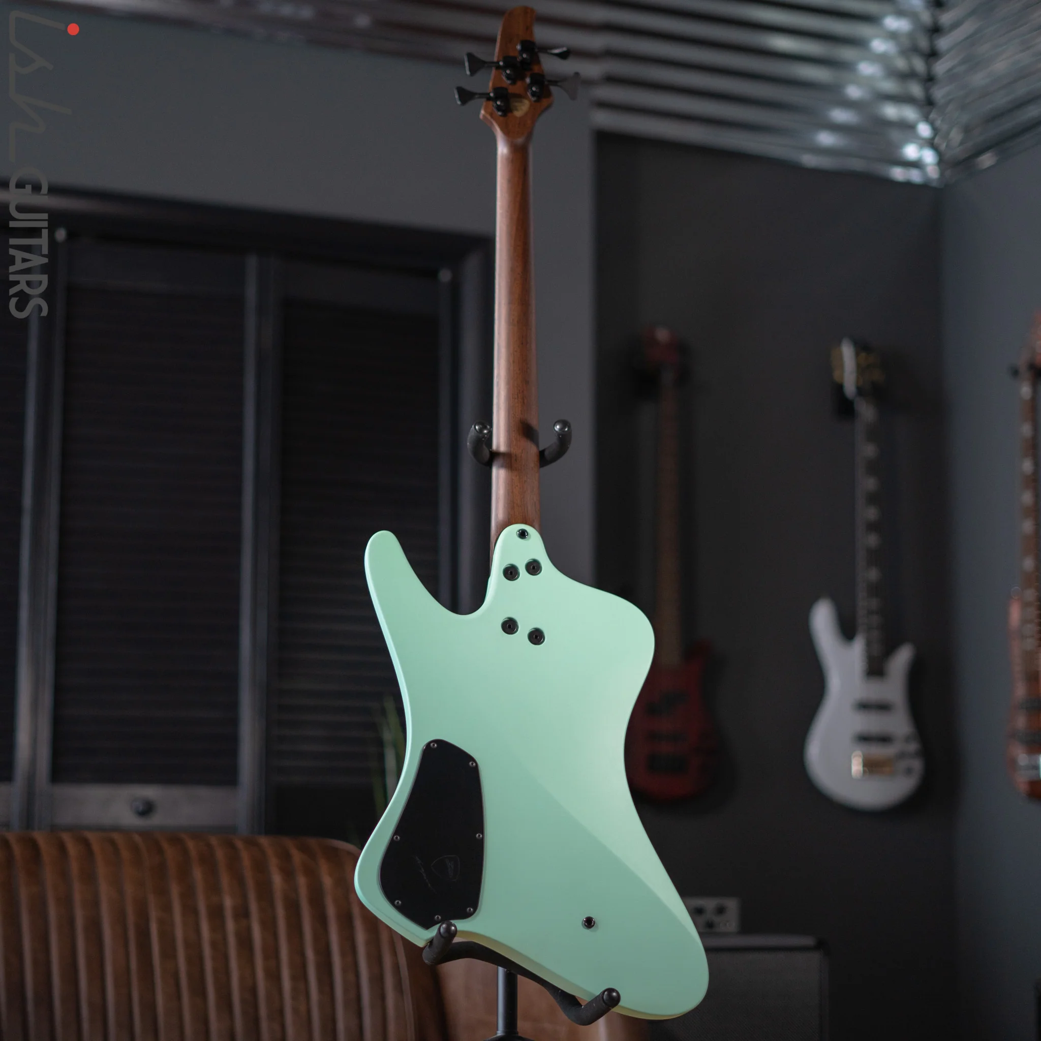 Dingwall D-Roc Custom 4-String Bass Wenge Neck Surf Green Matte - Image 9