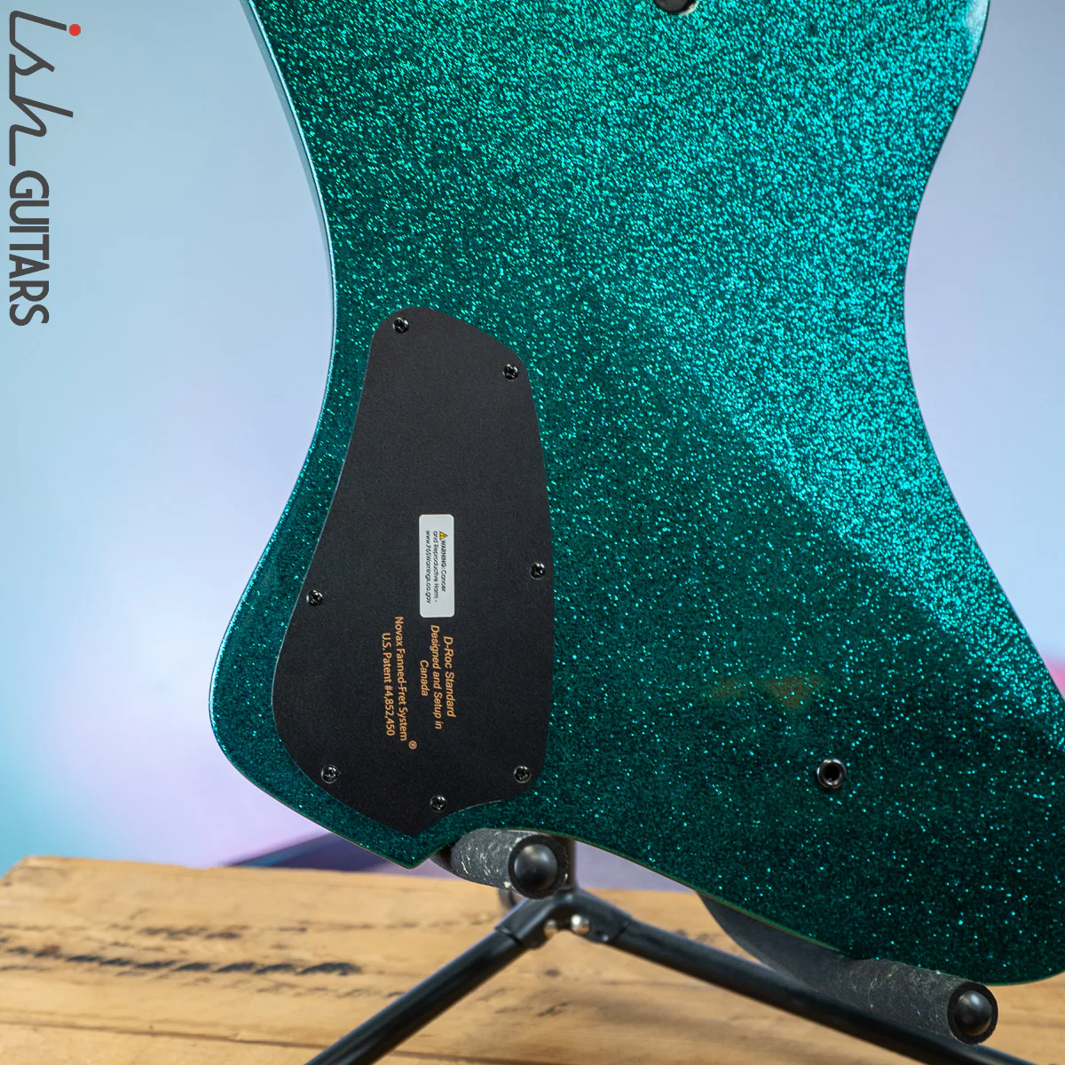 Dingwall D-ROC Standard 4-String Bass Aquamarine Metalflake - Image 10