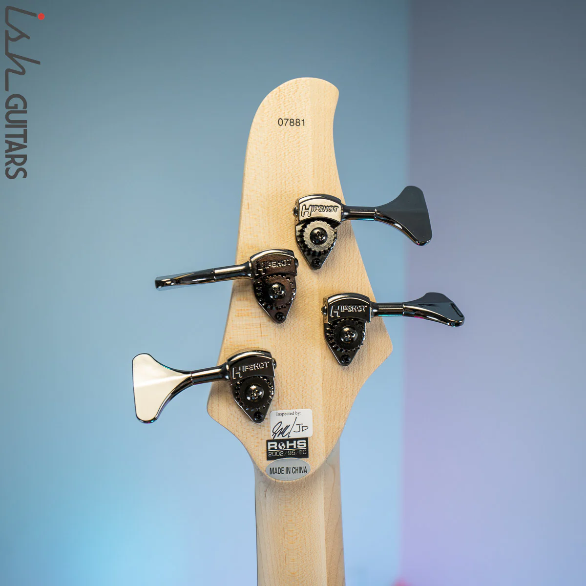 Dingwall D-ROC Standard 4-String Bass Aquamarine Metalflake - Image 11