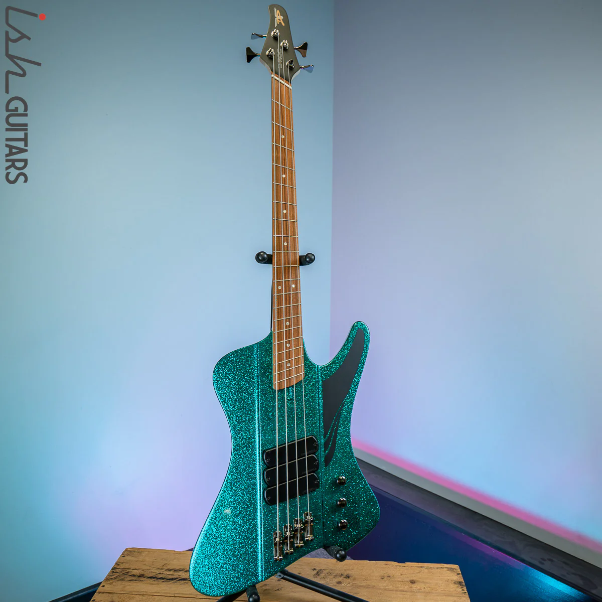 Dingwall D-ROC Standard 4-String Bass Aquamarine Metalflake - Image 2