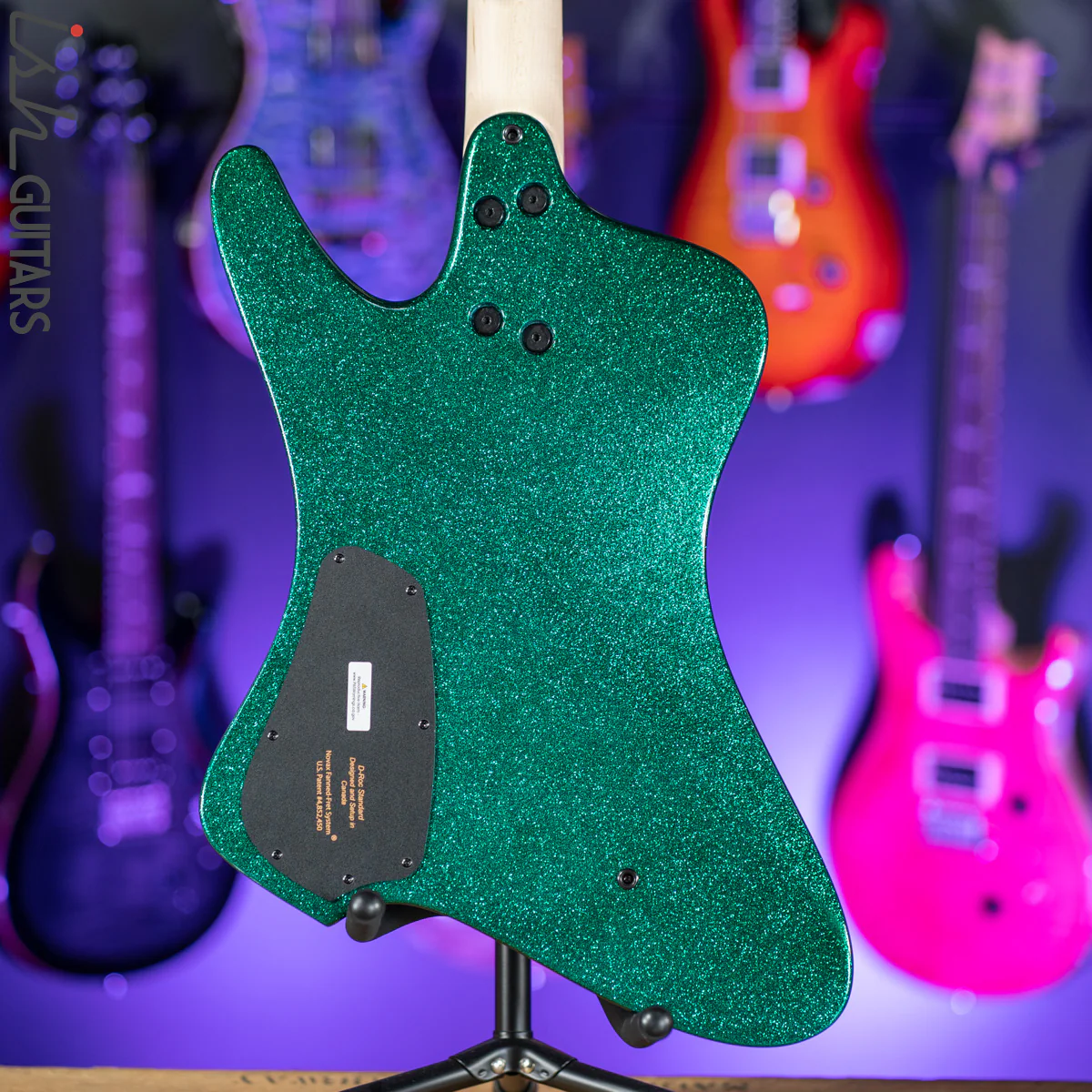 Dingwall D-ROC Standard 4-String Bass Aquamarine Metalflake - Image 7
