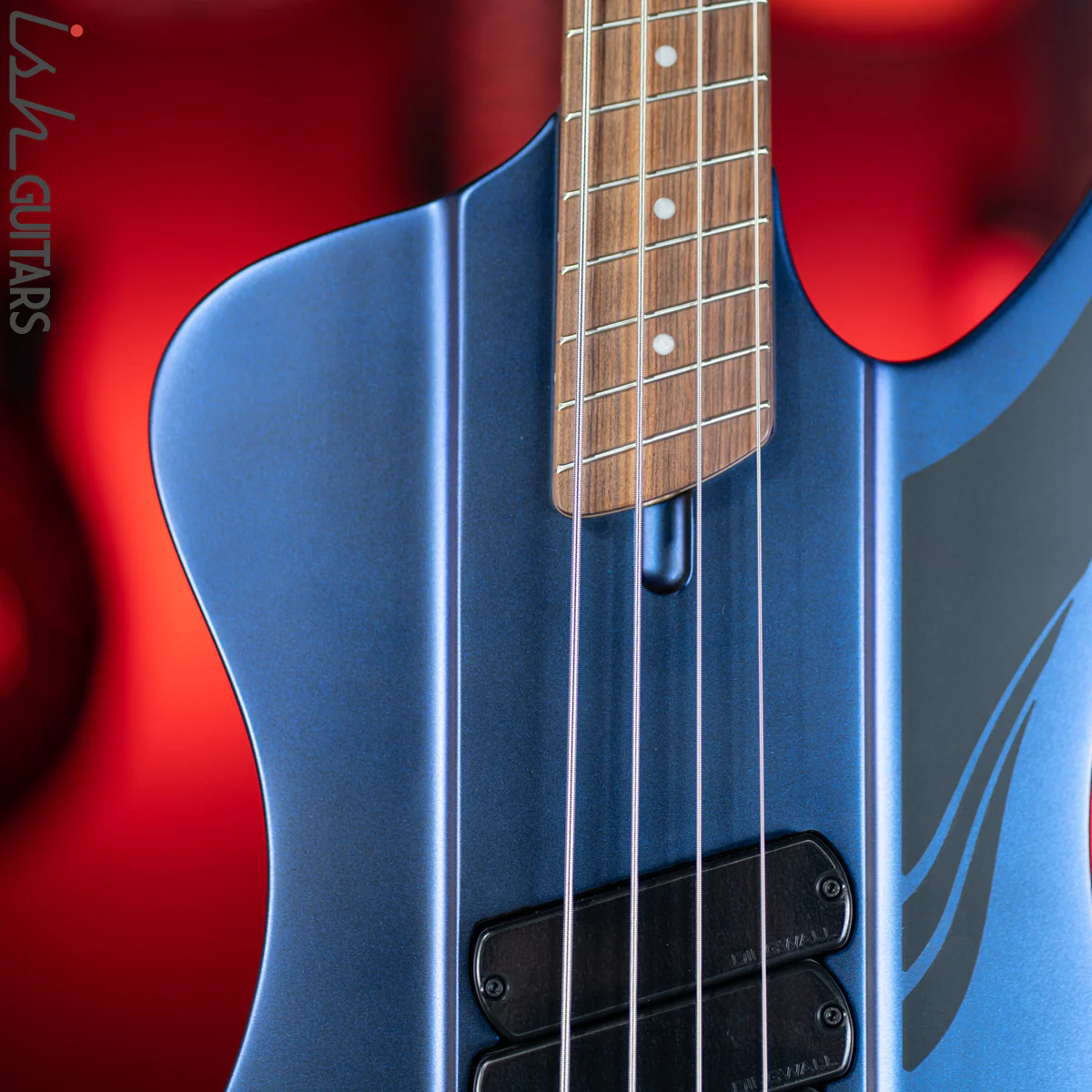 Dingwall D-Roc Standard 4-String Bass Matte Blue to Purple Colorshift - Image 3