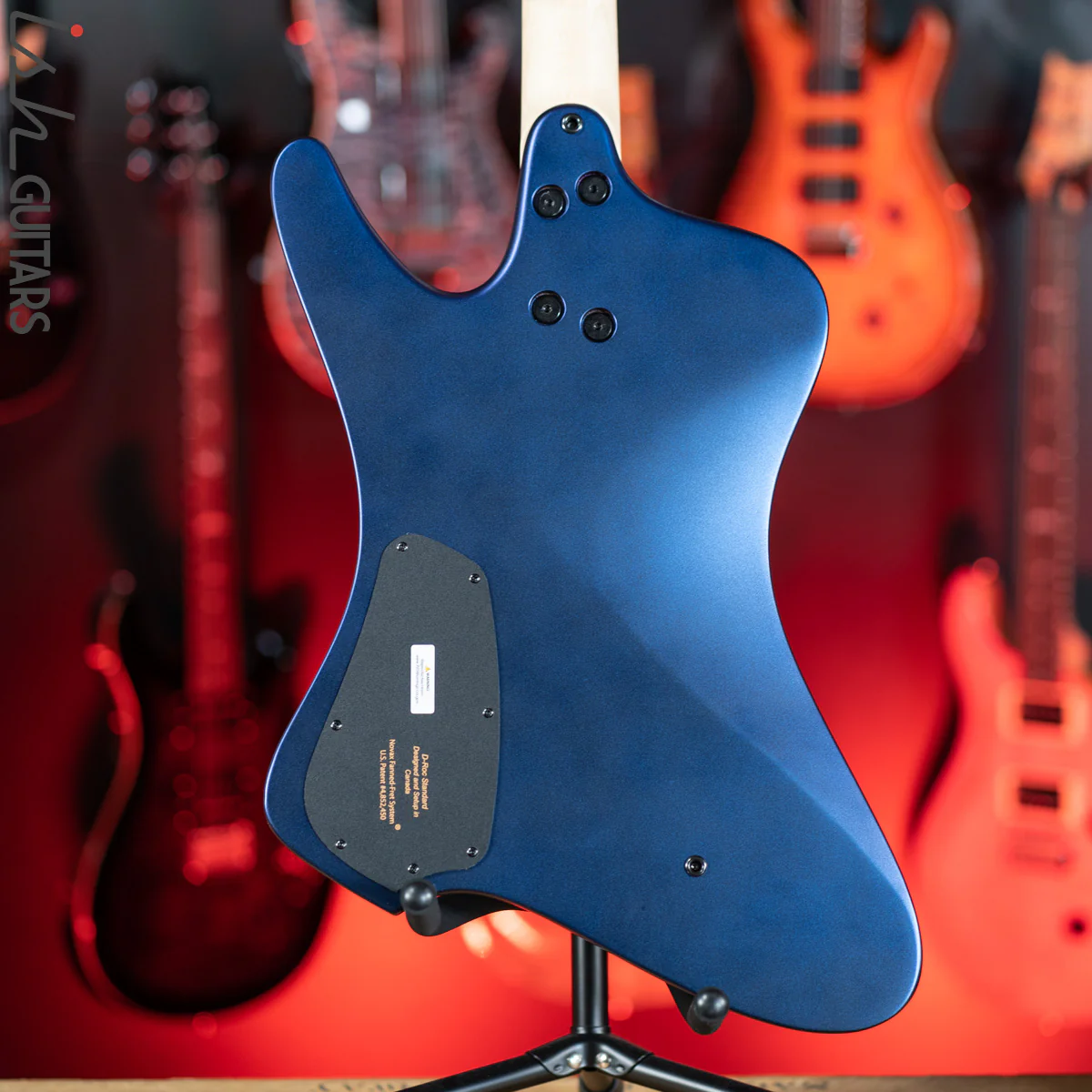 Dingwall D-Roc Standard 4-String Bass Matte Blue to Purple Colorshift - Image 8