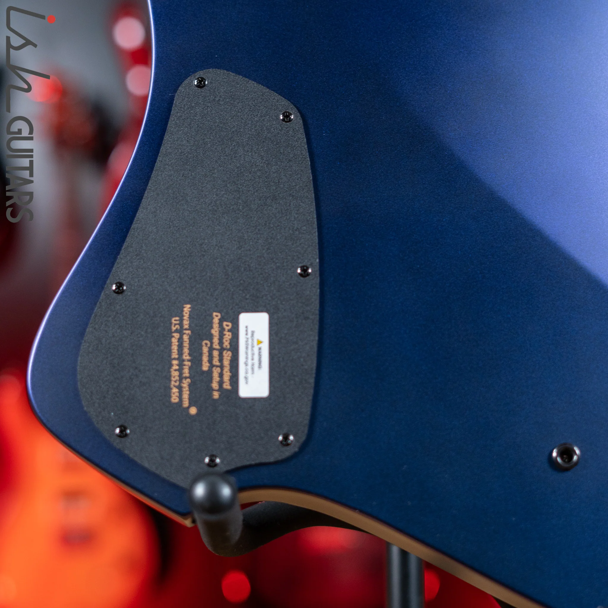 Dingwall D-Roc Standard 4-String Bass Matte Blue to Purple Colorshift - Image 9