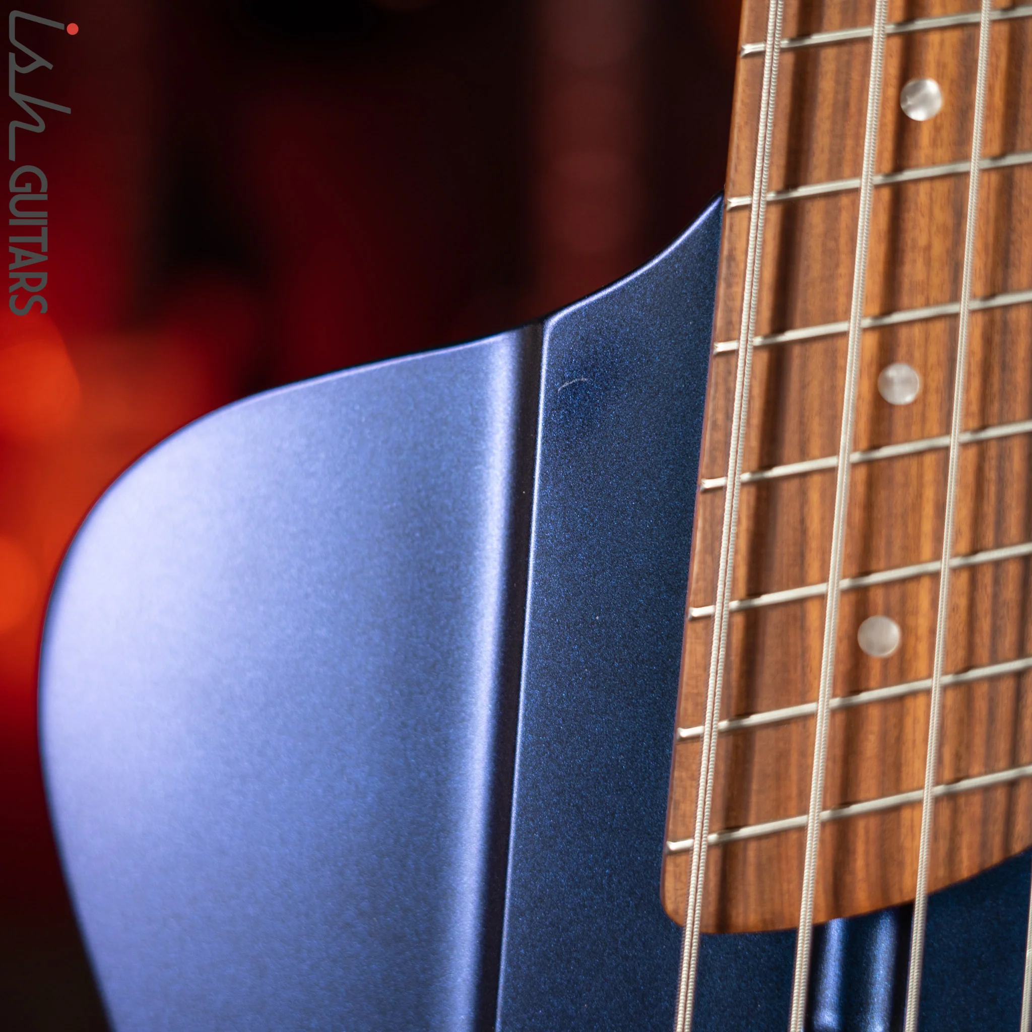 Dingwall D-Roc Standard 4-String Bass Matte Blue to Purple Colorshift B-Stock - Image 7