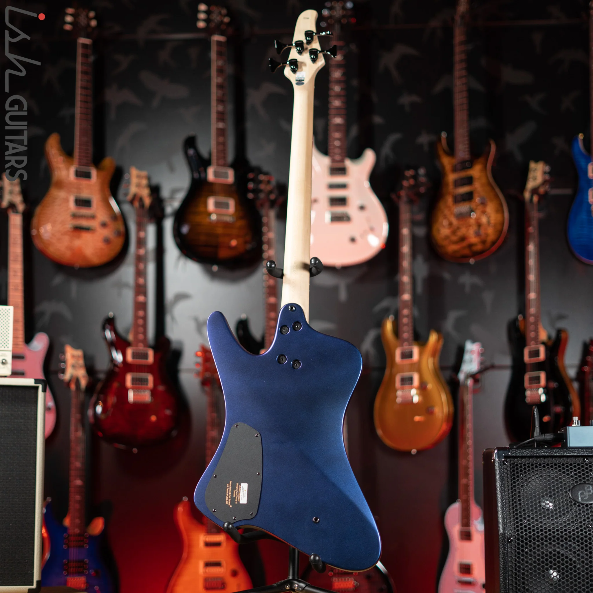 Dingwall D-Roc Standard 4-String Bass Matte Blue to Purple Colorshift B-Stock - Image 8