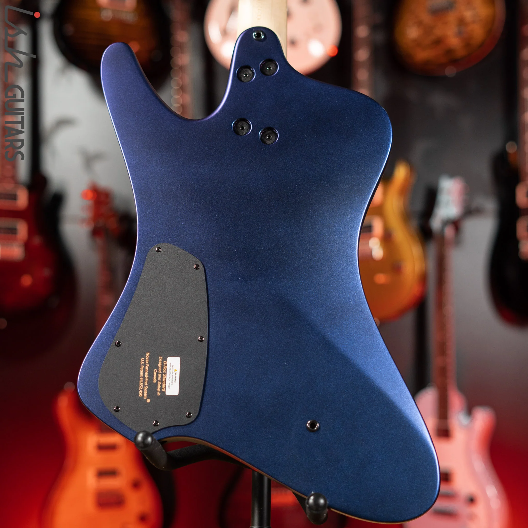 Dingwall D-Roc Standard 4-String Bass Matte Blue to Purple Colorshift B-Stock - Image 9