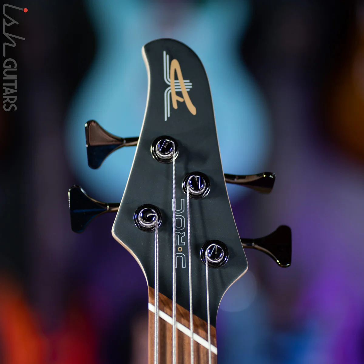 Dingwall D-ROC Standard 4-String Bass Matte Metallic Black - Image 6