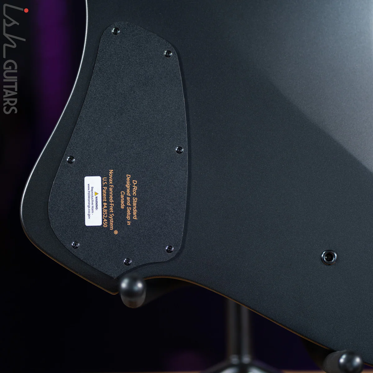 Dingwall D-Roc Standard 4-String Bass Matte Metallic Black - Image 11