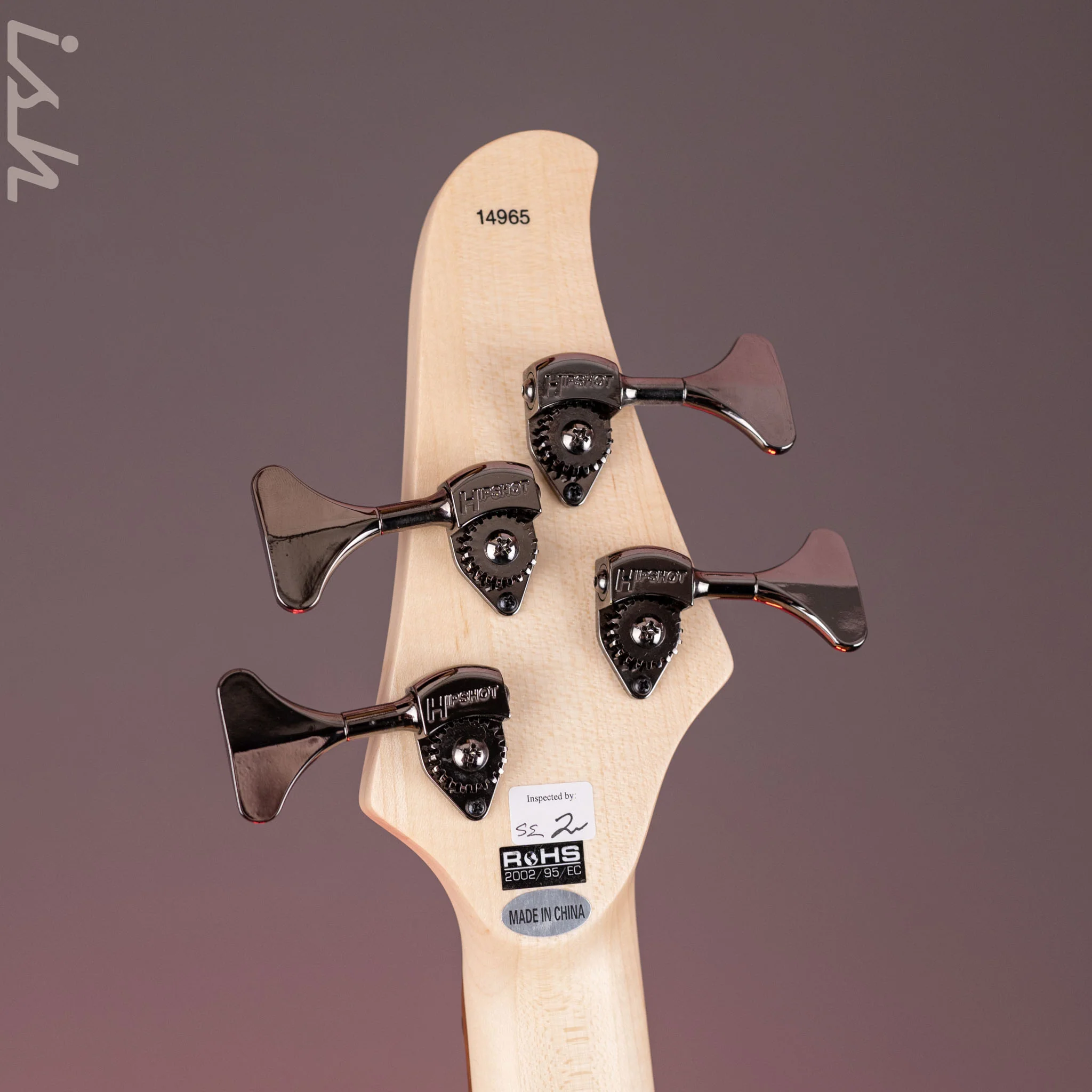 Dingwall D-Roc Standard 4-String Bass Matte Metallic Black - Image 10