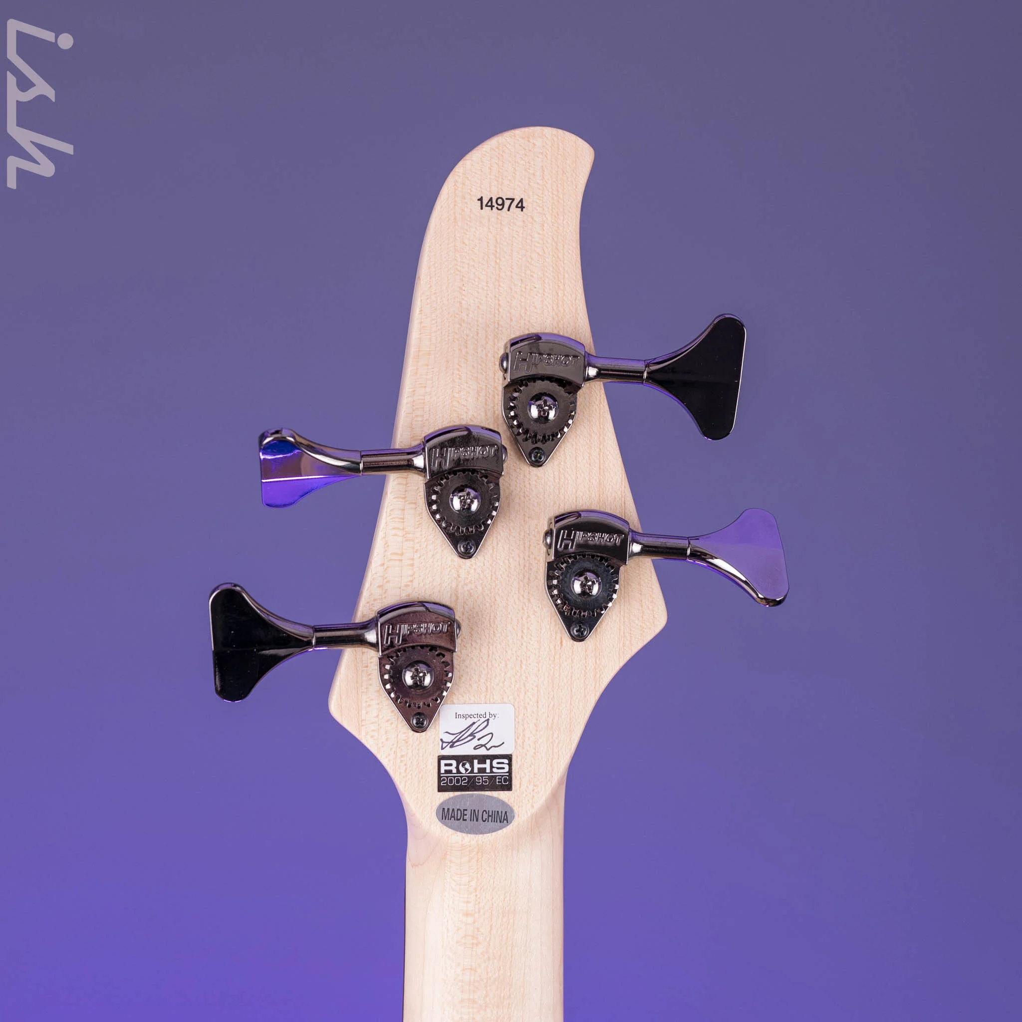 Dingwall D-Roc Standard 4-String Bass Matte Metallic Black - Image 10