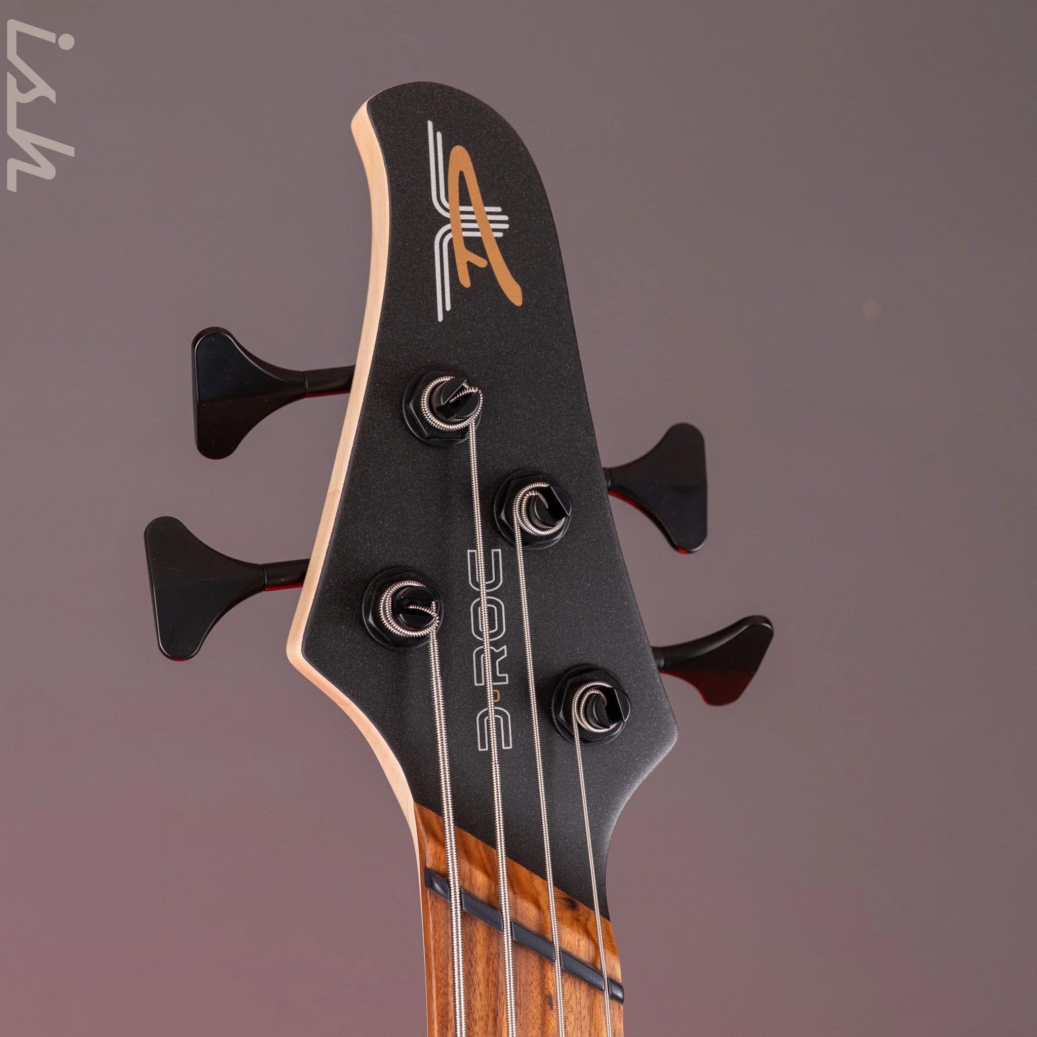 Dingwall D-Roc Standard 4-String Bass Matte Metallic Black - Image 7