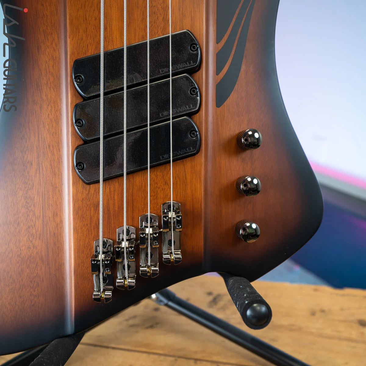 Dingwall D-ROC Standard 4-String Bass Matte Vintageburst - Image 4
