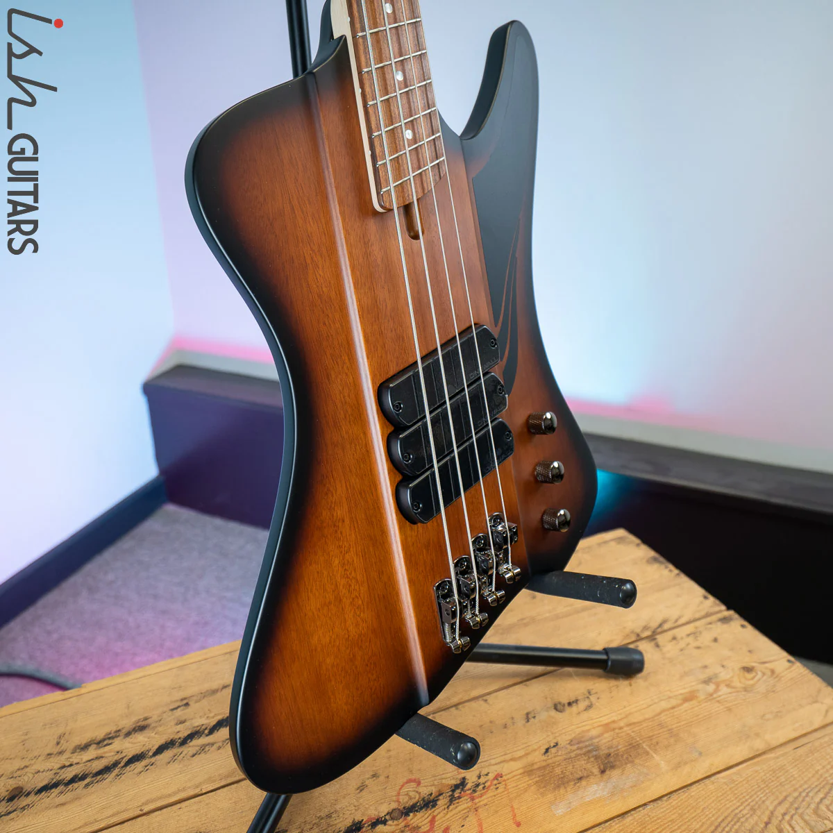 Dingwall D-ROC Standard 4-String Bass Matte Vintageburst - Image 5