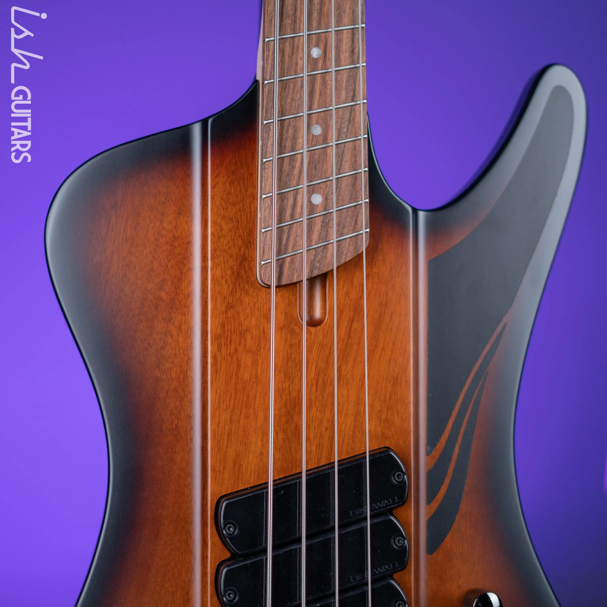 Dingwall D-Roc Standard 4-String Bass Matte Vintageburst Demo - Image 4