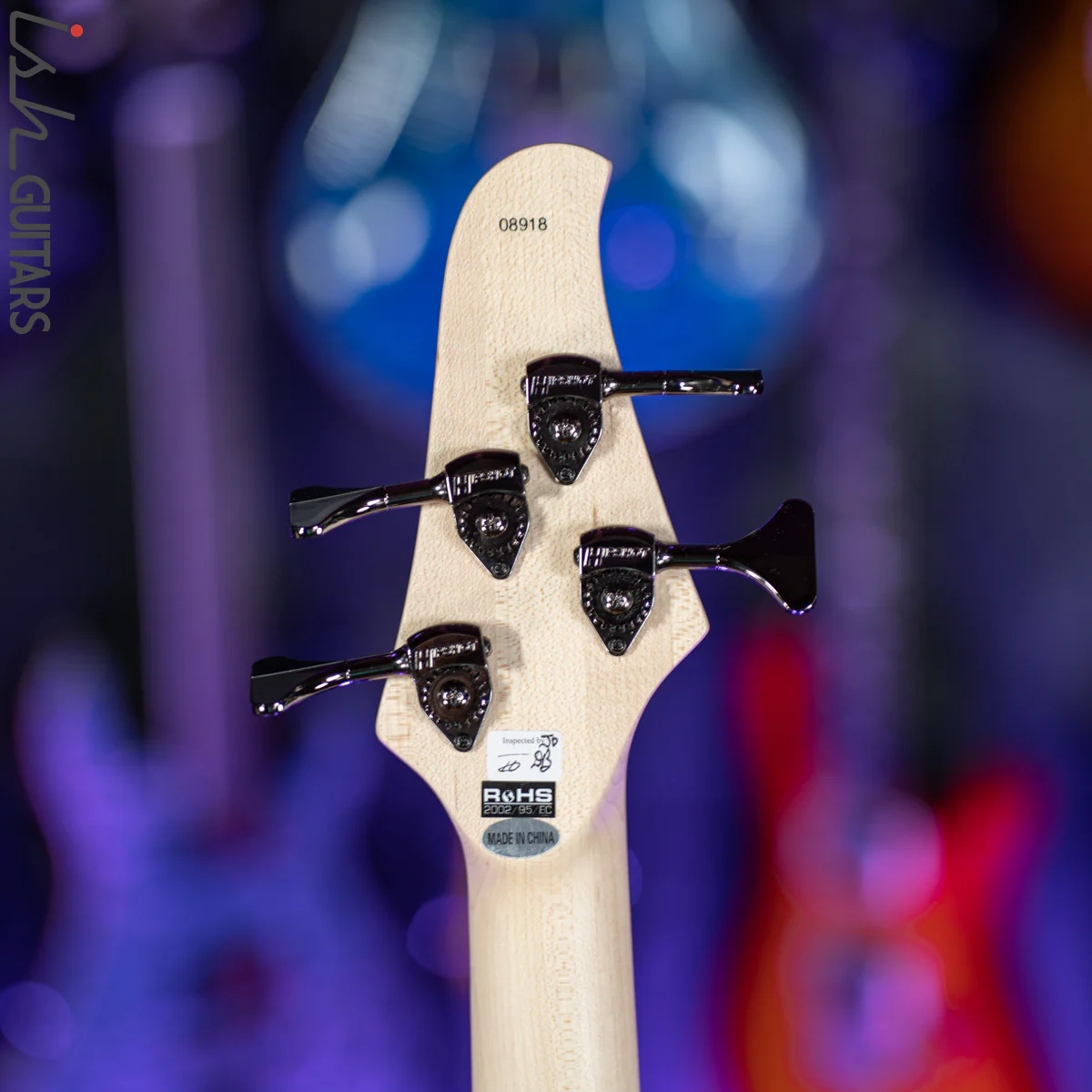 Dingwall D-Roc Standard 4-String Gloss Metalflake Aquamarine - Image 11