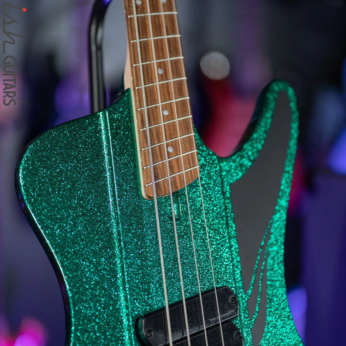 Dingwall D-Roc Standard 4-String Gloss Metalflake Aquamarine - Image 5