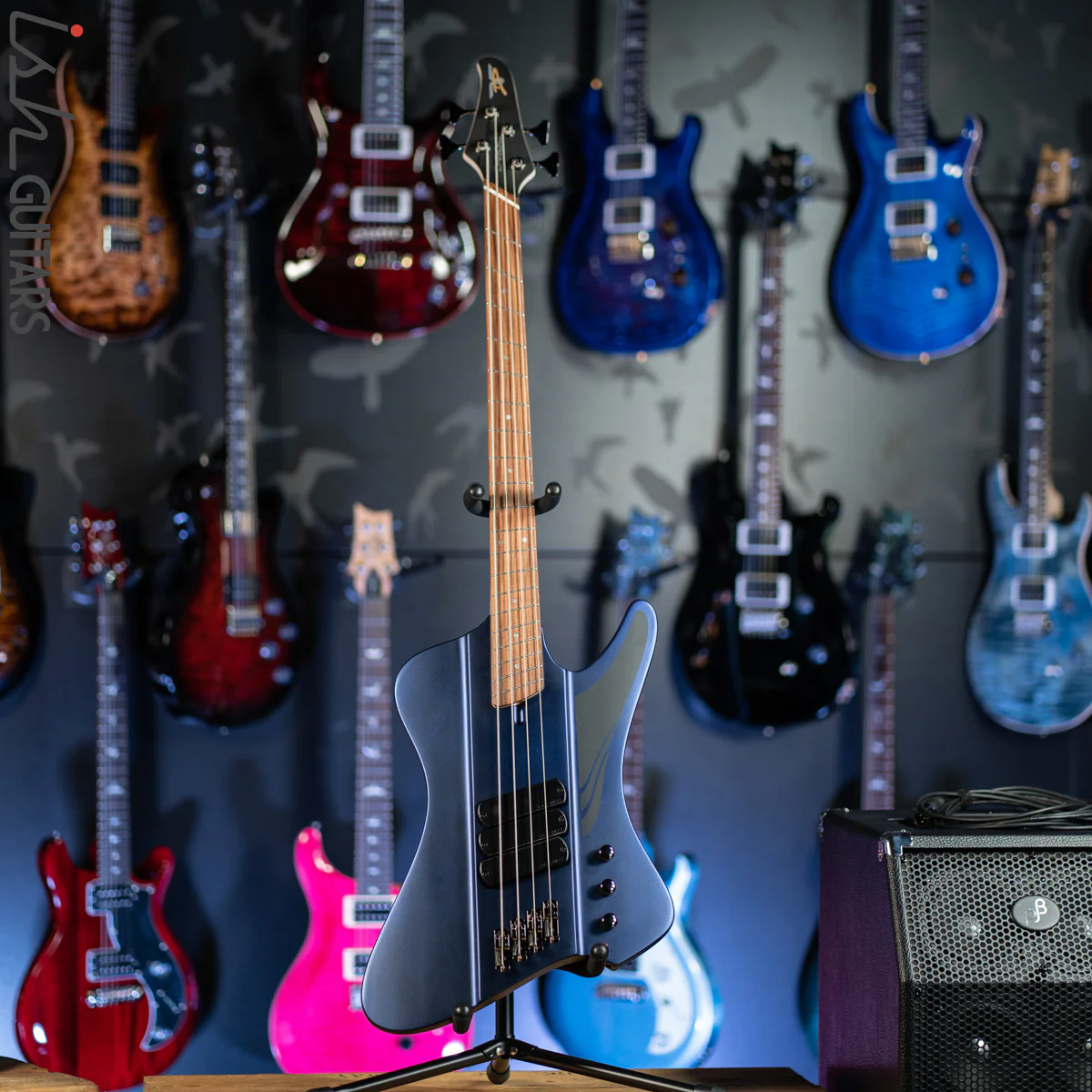 Dingwall D-Roc Standard 4-String Matte Blue to Purple Colorshift - Image 2