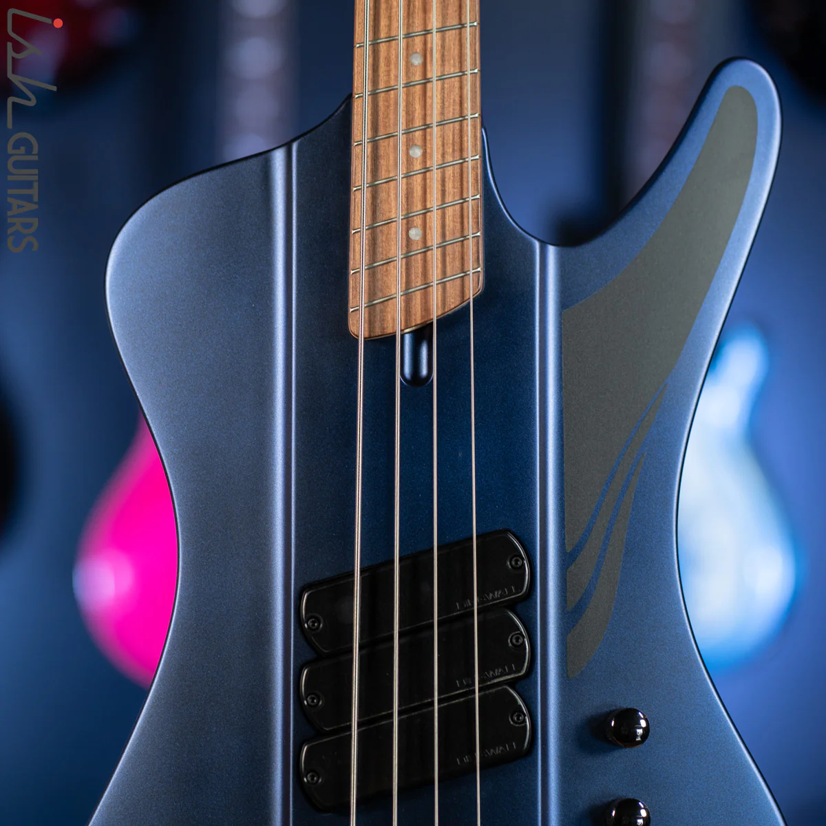 Dingwall D-Roc Standard 4-String Matte Blue to Purple Colorshift - Image 3
