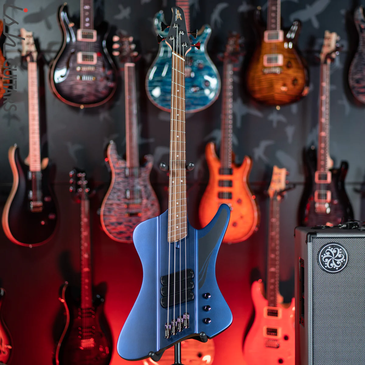 Dingwall D-Roc Standard 4-String Matte Blue to Purple Colorshift - Image 2