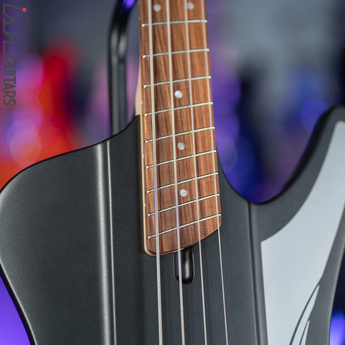 Dingwall D-Roc Standard 4-String Matte Metallic Black - Image 5
