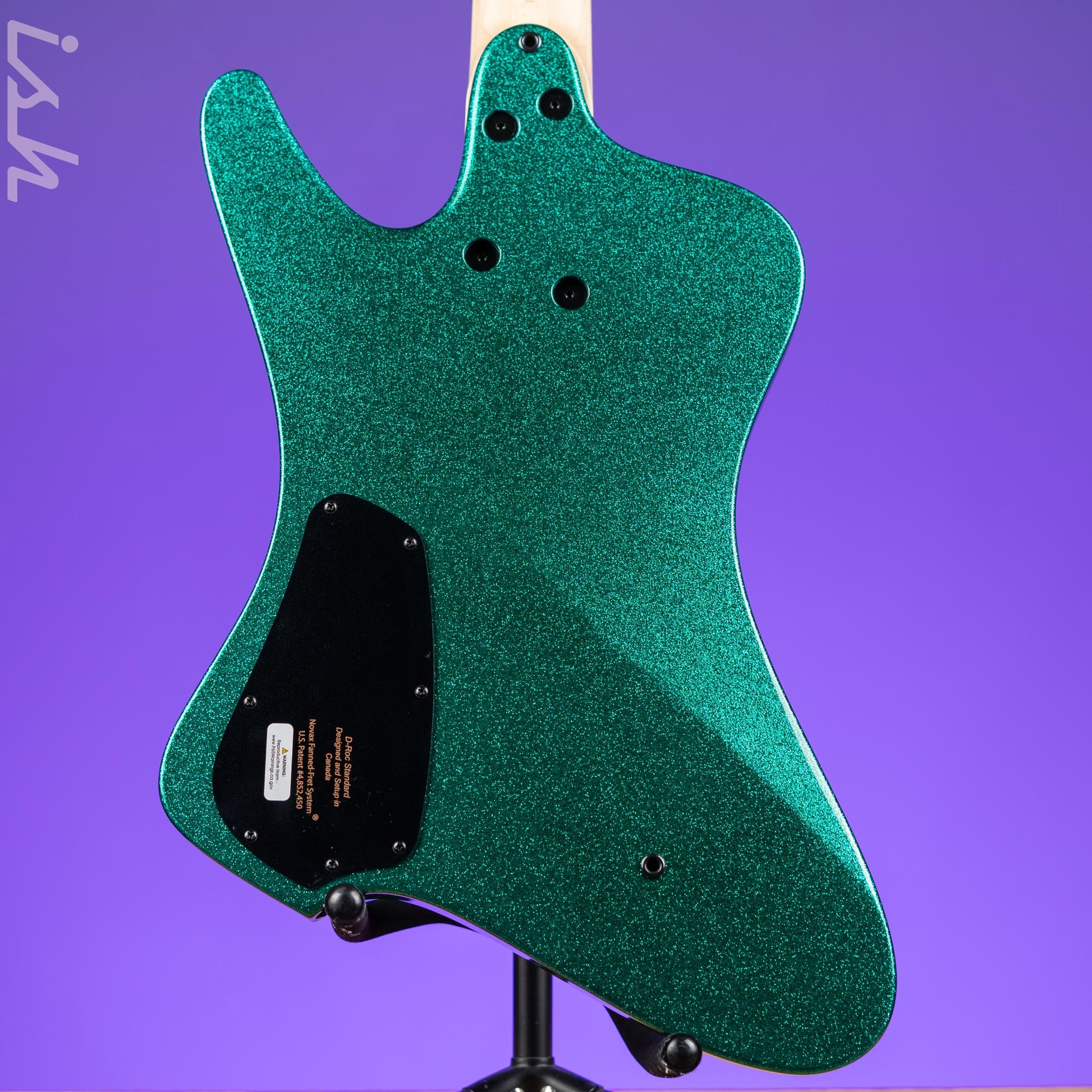 Dingwall D-Roc Standard 5-String Bass Aquamarine Metalflake Gloss - Image 7