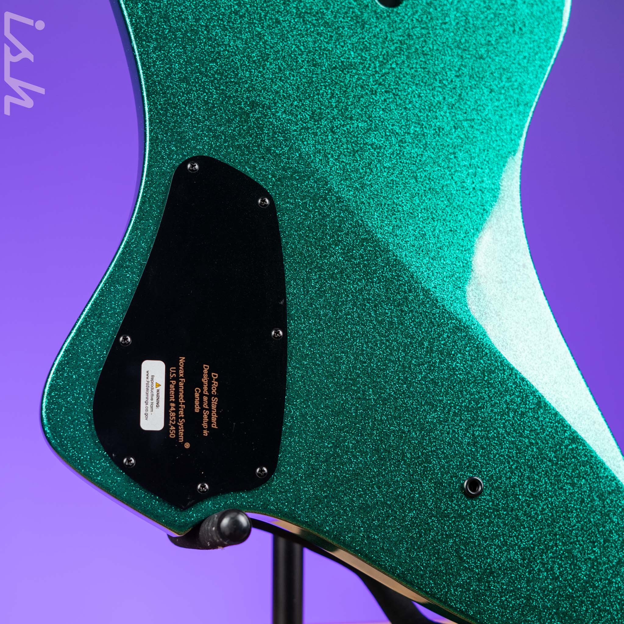 Dingwall D-Roc Standard 5-String Bass Aquamarine Metalflake Gloss Demo - Image 10