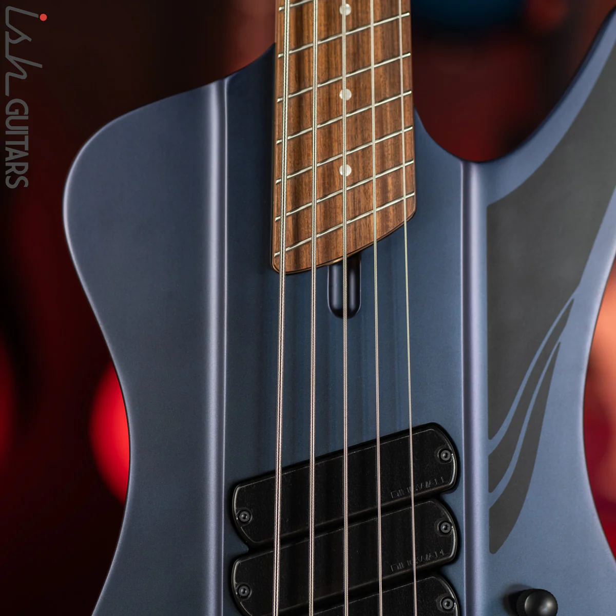 Dingwall D-Roc Standard 5-String Bass Blue to Purple Colorshift - Image 3